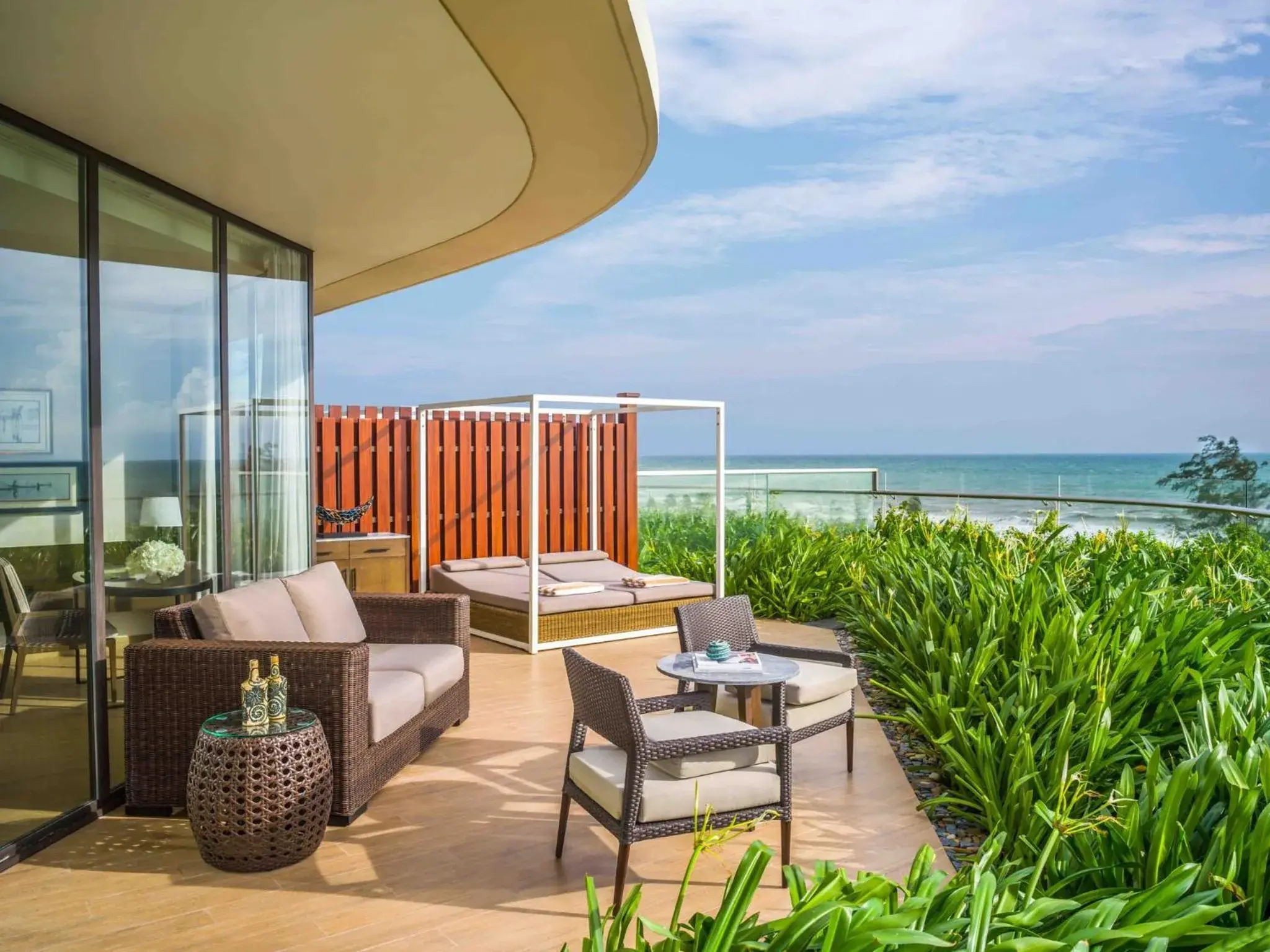Junior King Suite with Terrace and Ocean View in InterContinental Phu Quoc Long Beach Resort, an IHG Hotel Junior King Suite with Terrace and Ocean View in InterContinental Phu Quoc Long Beach Resort, an IHG Hotel