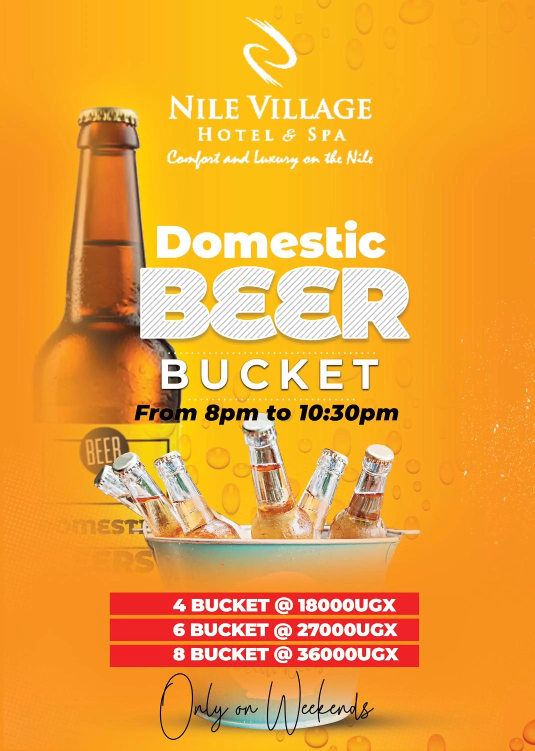 Text overlay in Nile Village Hotel & Spa