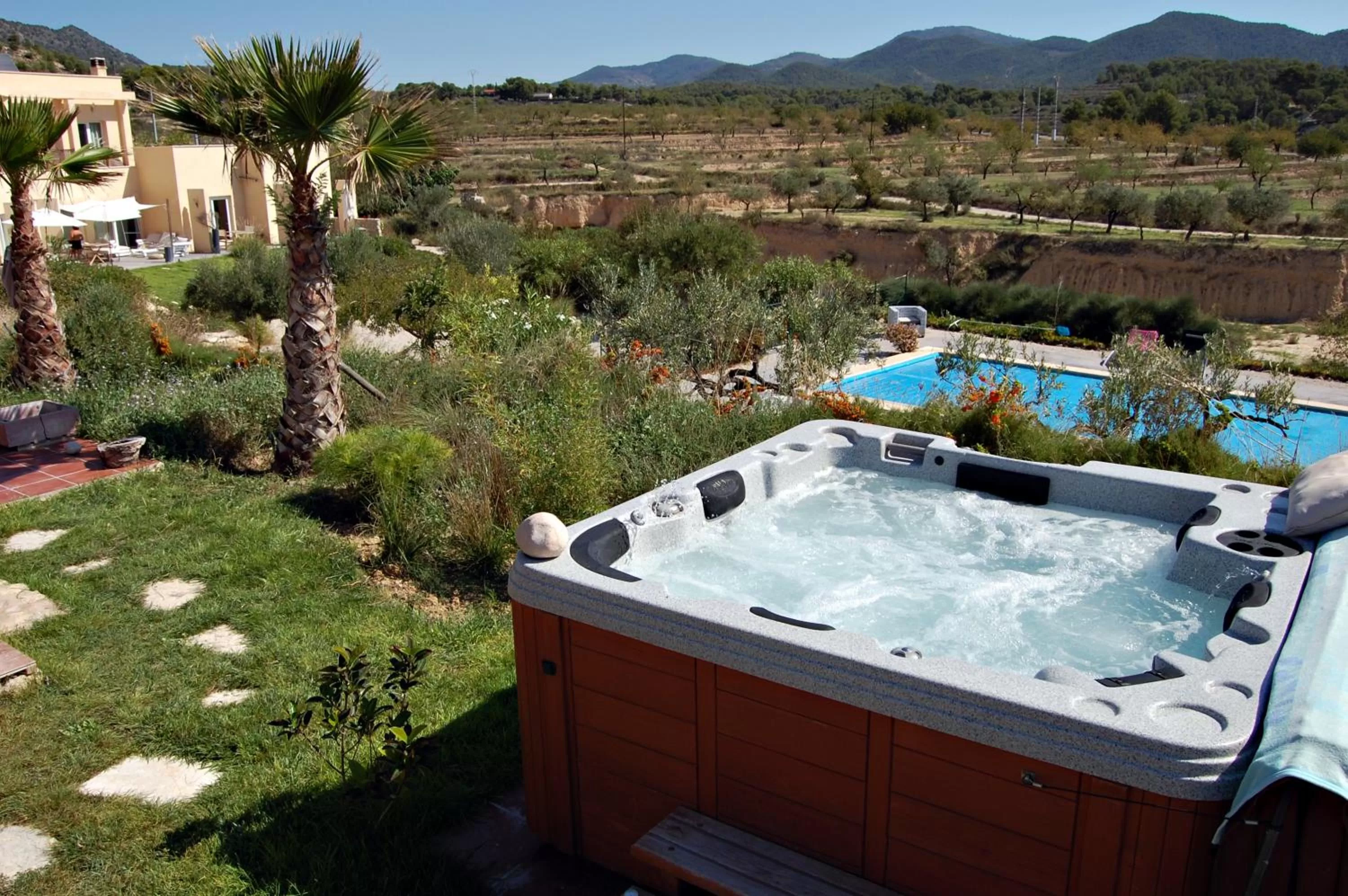 Swimming pool in El Pao Spa