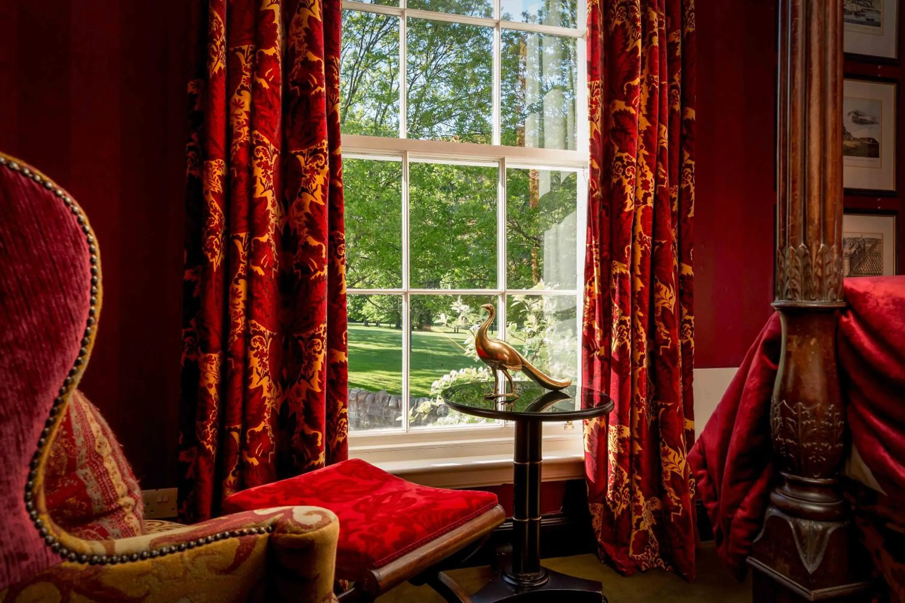Seating area in Prestonfield House