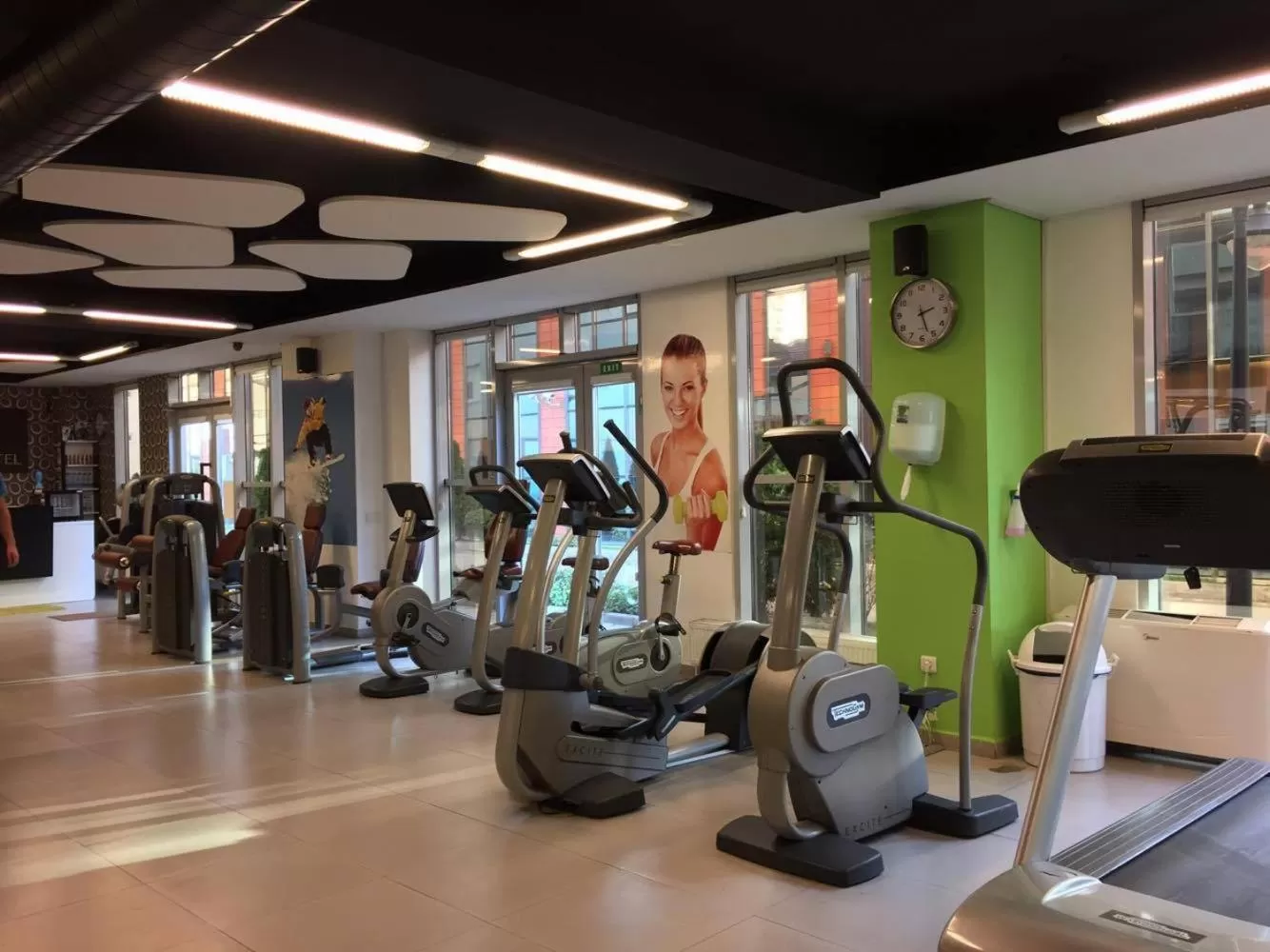 Fitness centre/facilities in Hotel Nartel