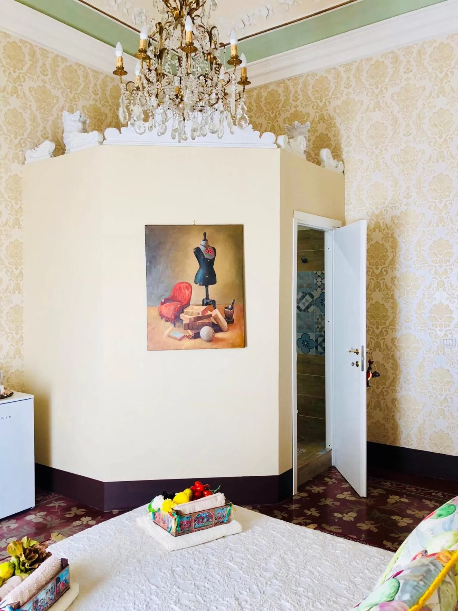 Bathroom, Bed in Dimora Umberto