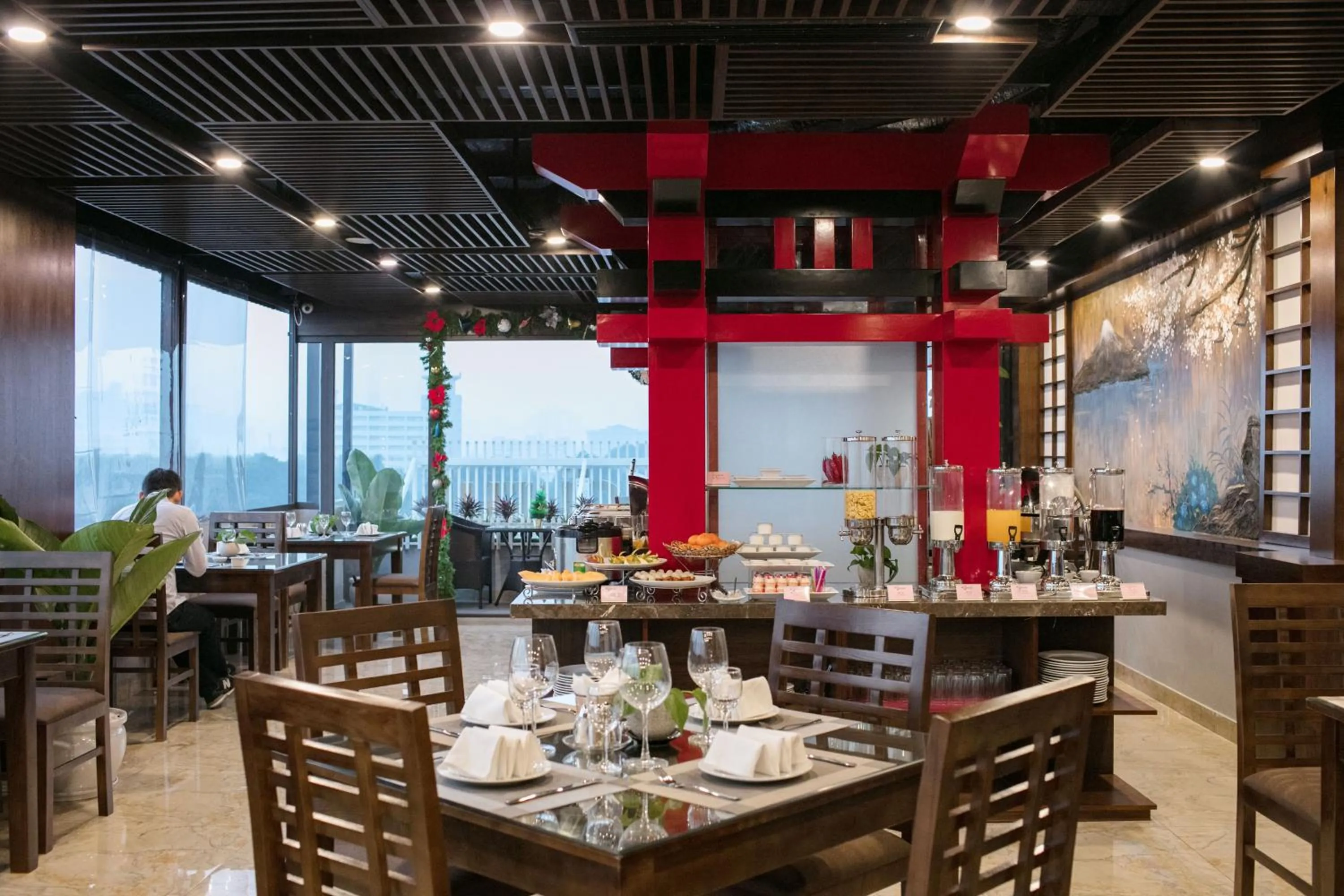 Food and drinks in Brandi Fuji Hotel