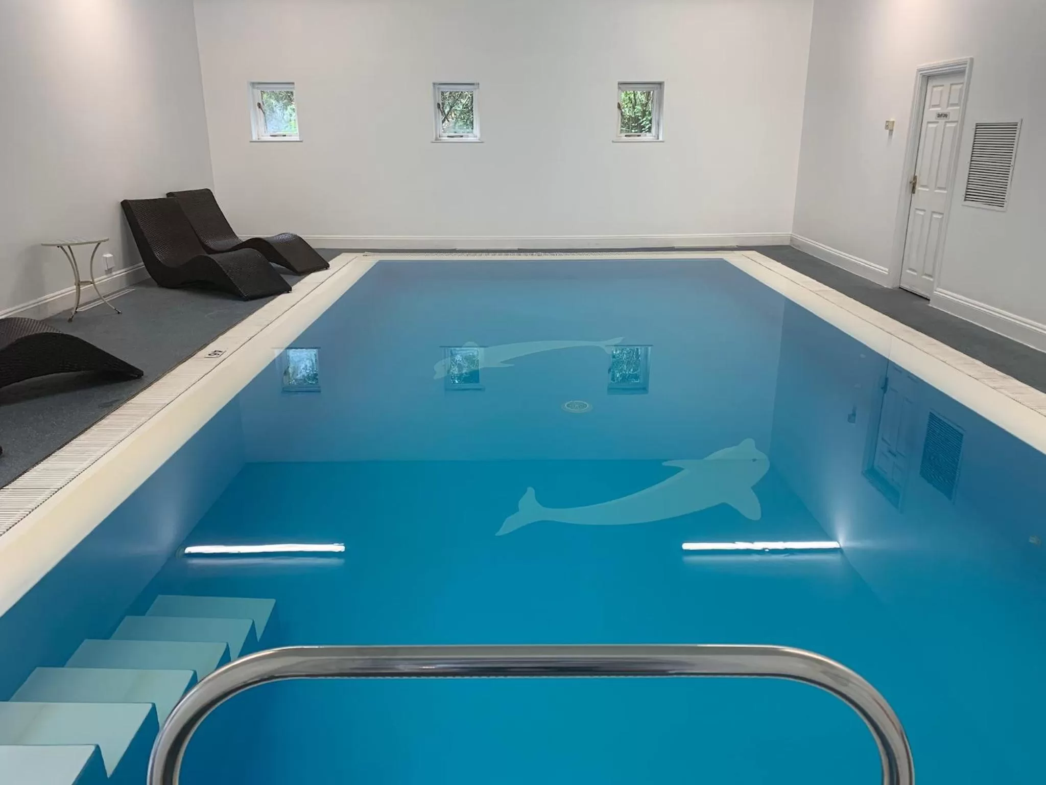 Swimming pool in Boscundle Manor