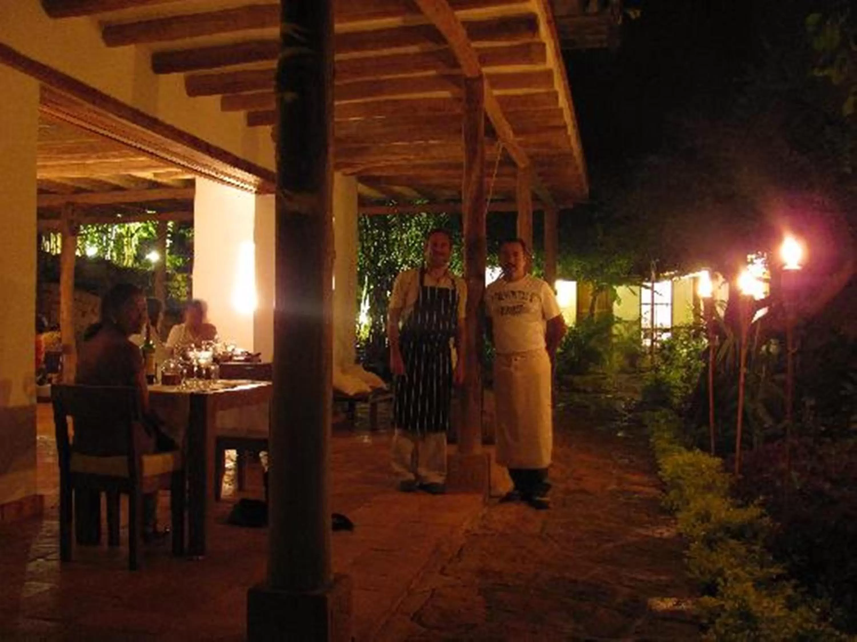 Patio, Restaurant/Places to Eat in Achiotte Hotel Boutique by Masaya