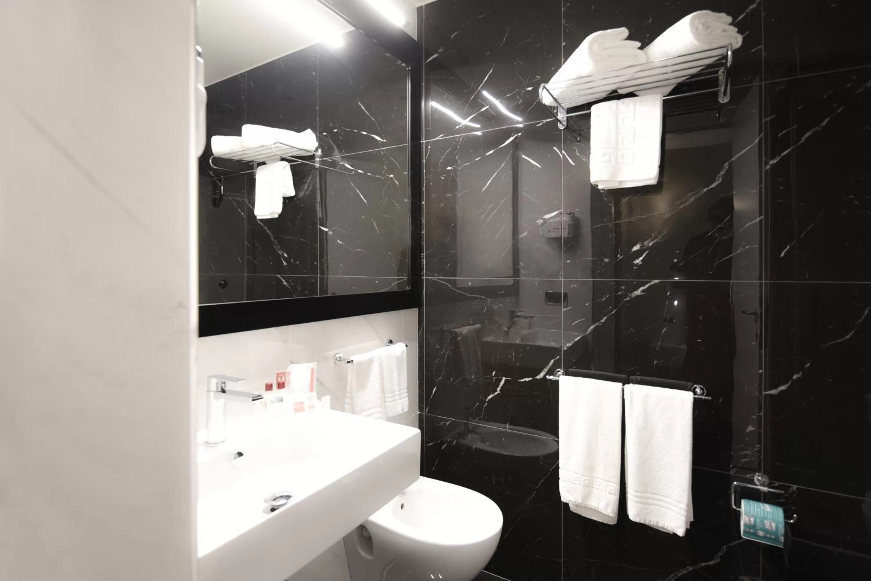 Bathroom in Magri's Hotel