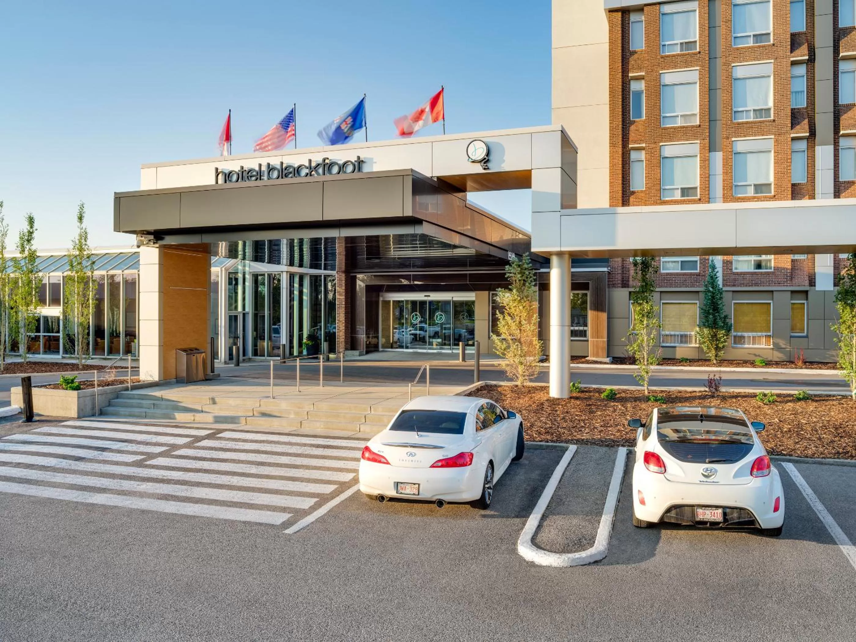Facade/entrance in Hotel Blackfoot