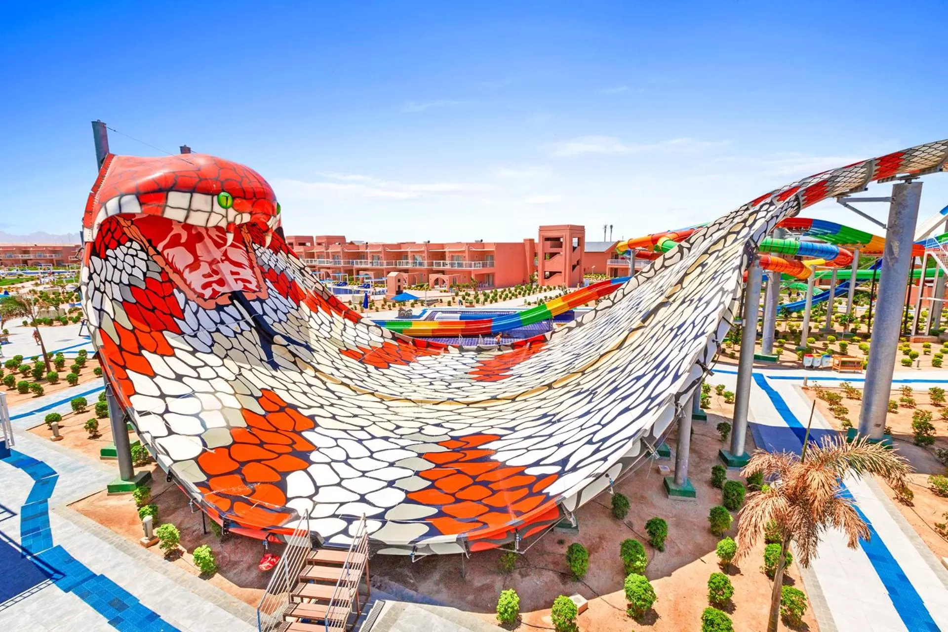 Aqua park in Neverland City Hurghada - Pickalbatros