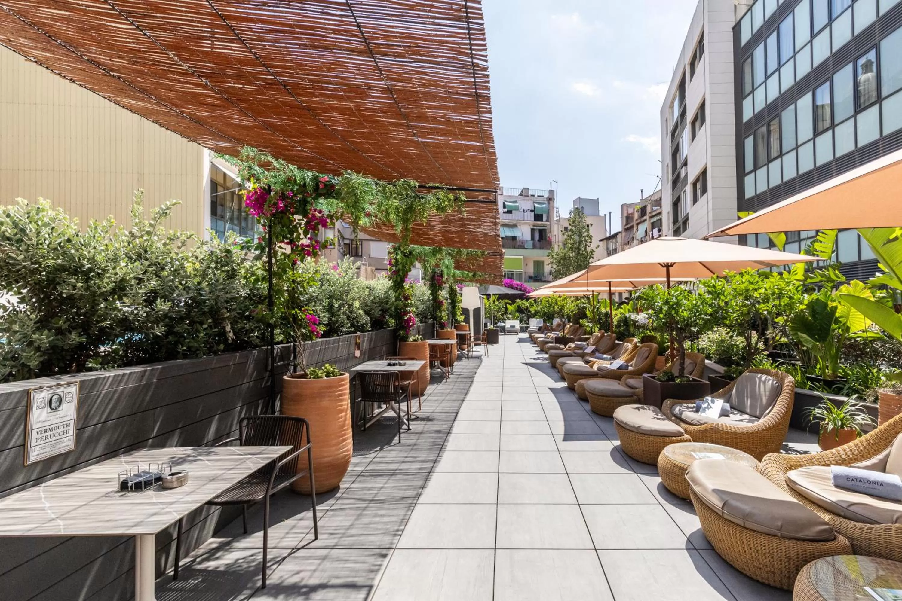 Balcony/Terrace in Catalonia Ramblas 4* Sup