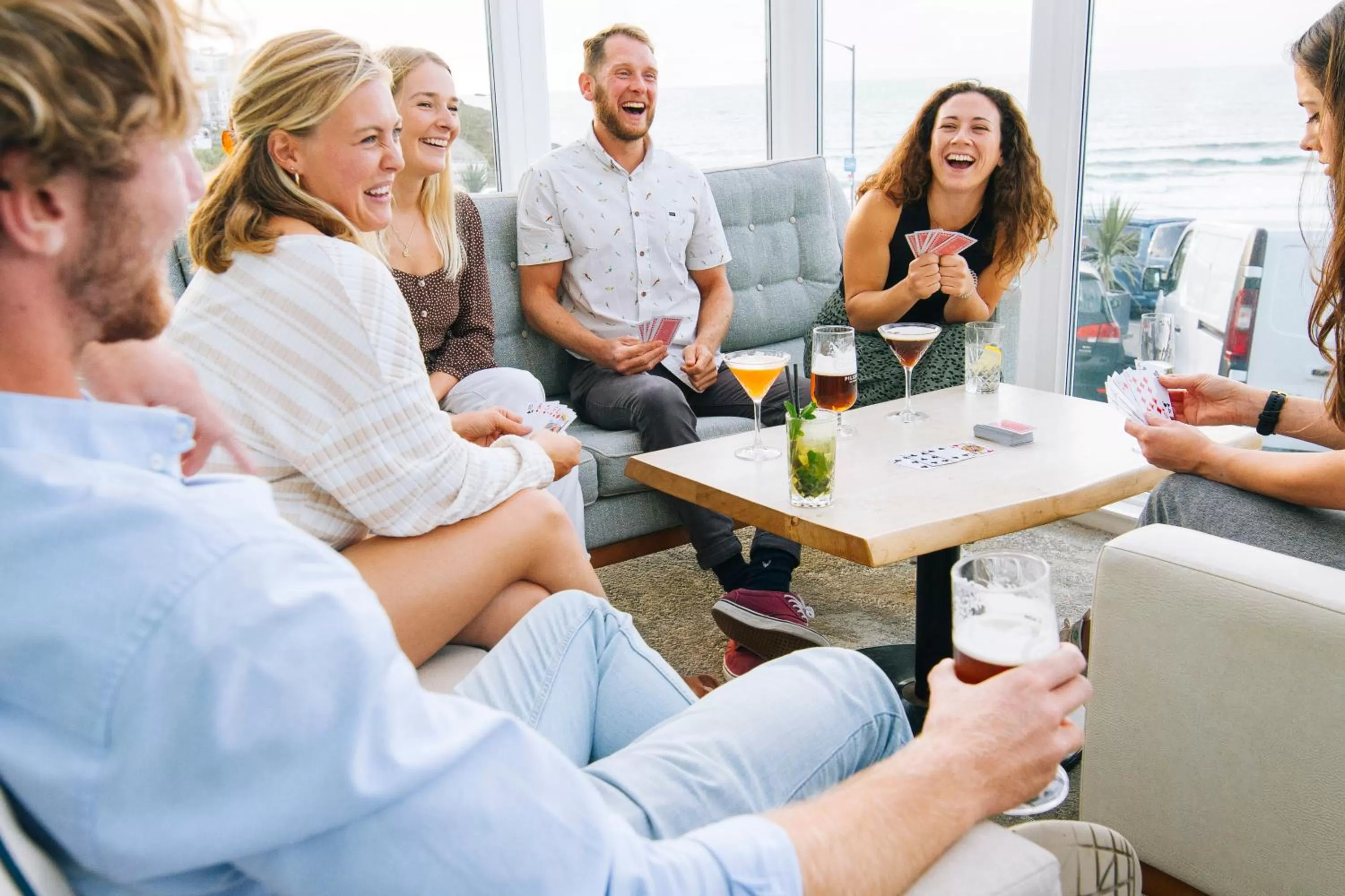 People in Esplanade Hotel