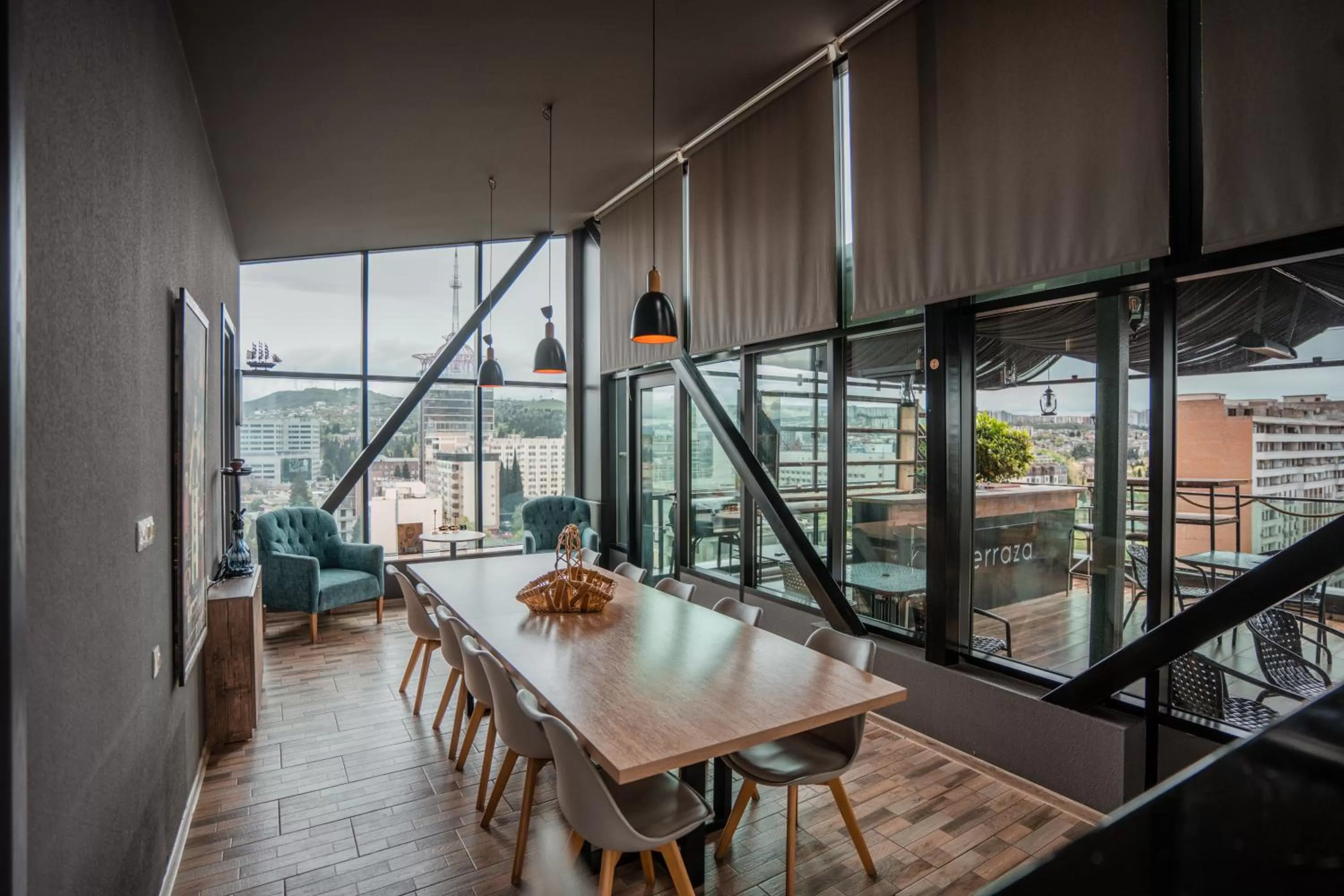 View (from property/room) in Hotel Grand View in Tbilisi