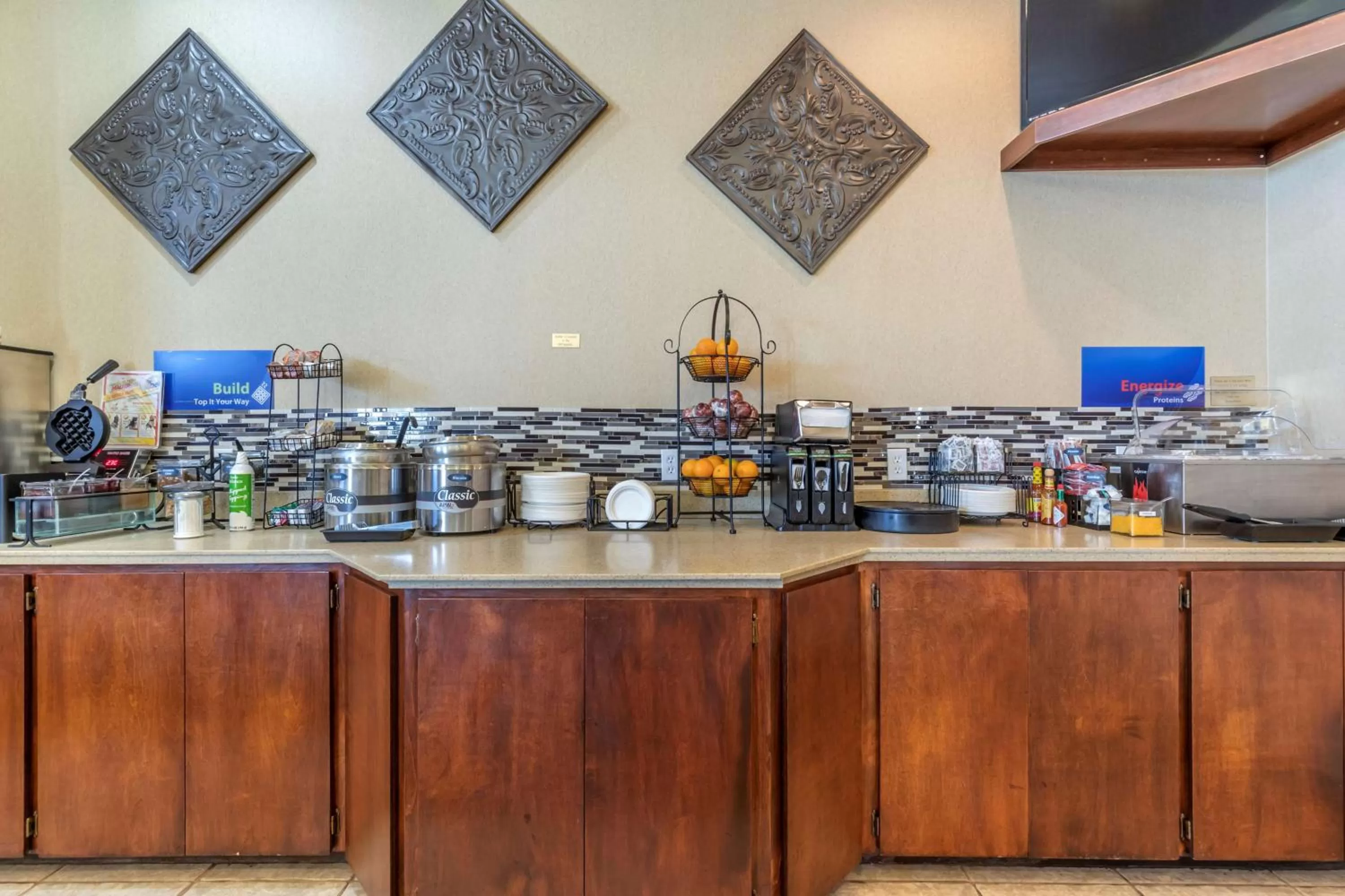 Breakfast in Best Western Dos Rios