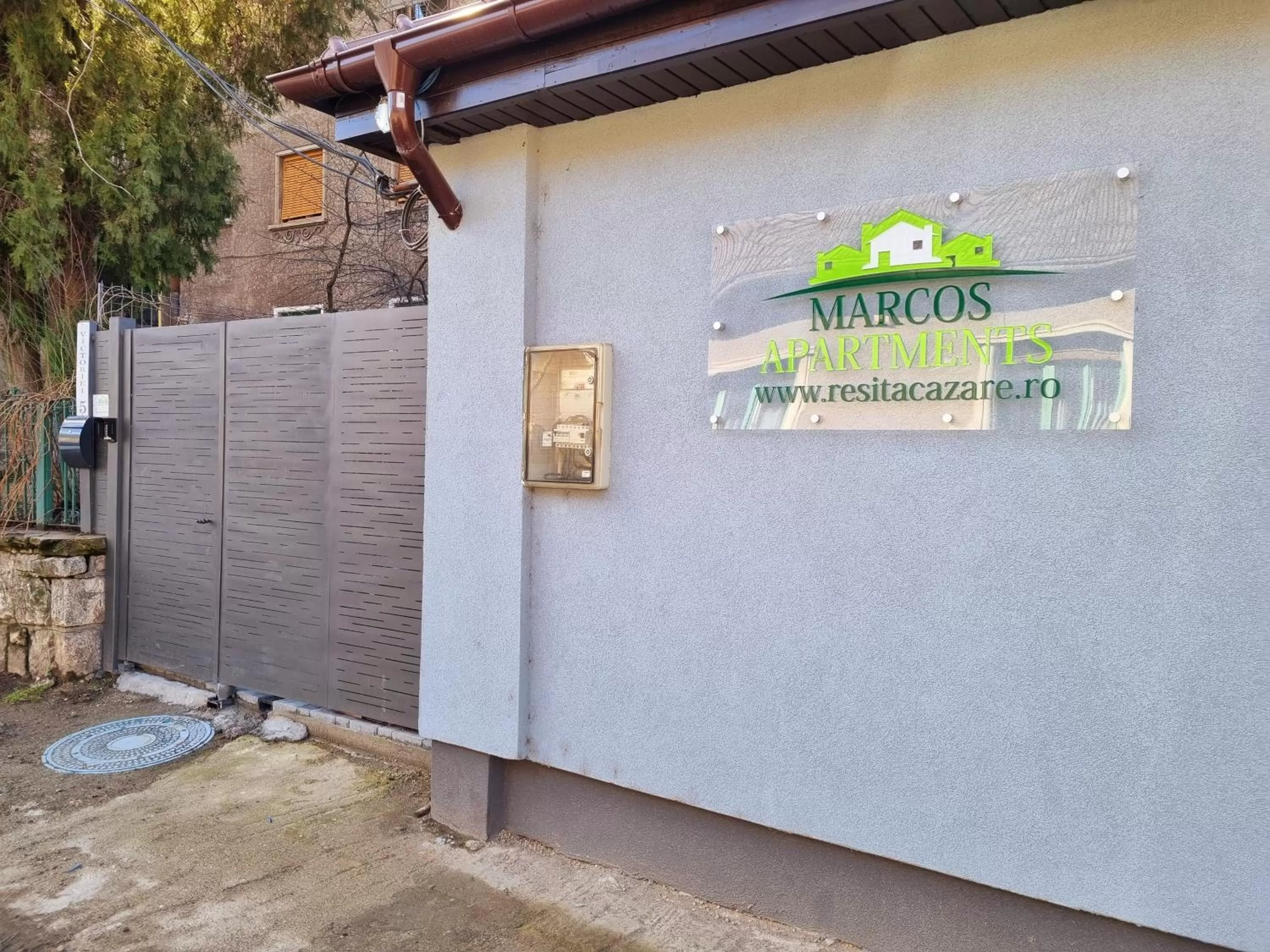 Property logo or sign in Marcos Apartments Victoriei - self check-in