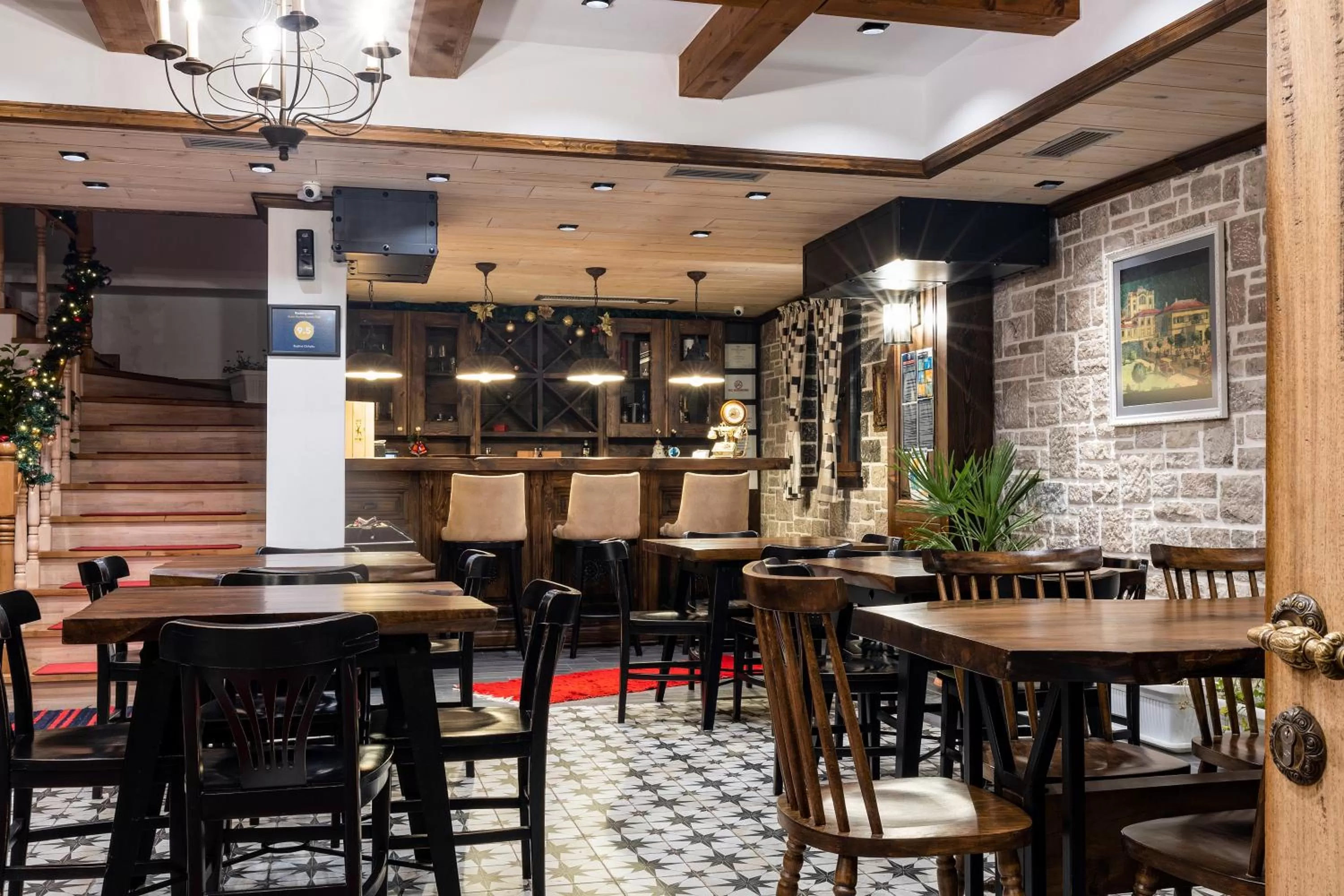 Lounge or bar in Bujtina Oxhaku