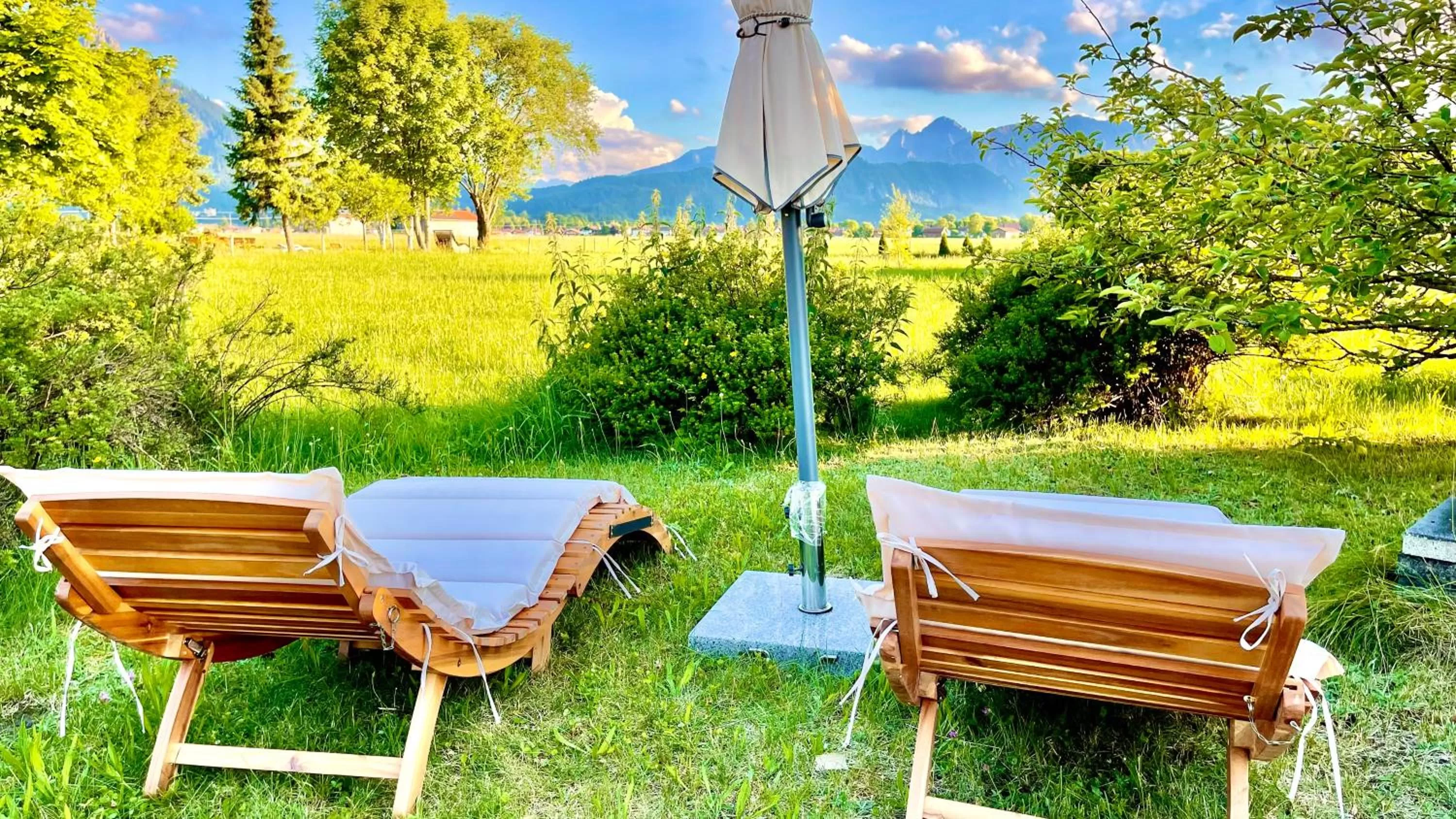 Garden in Landhotel Huberhof