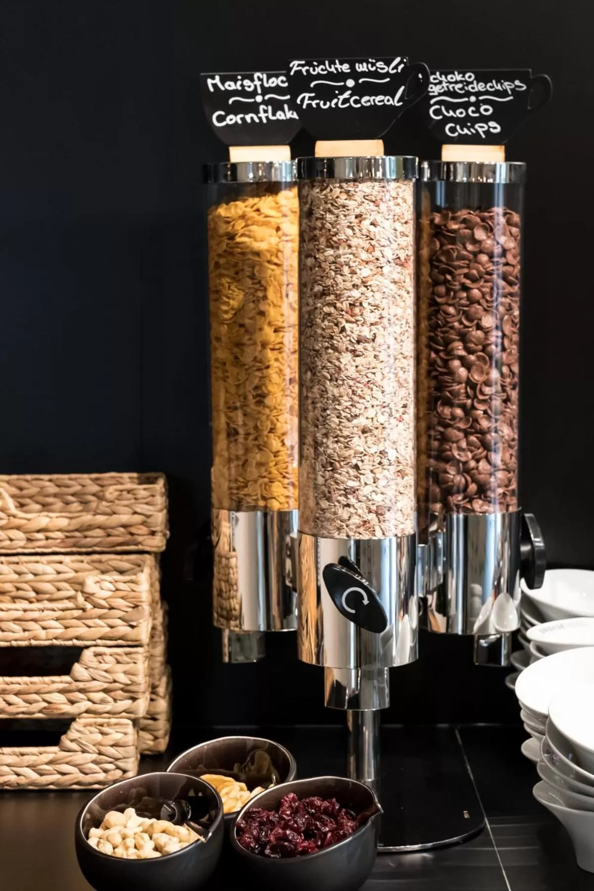 Continental breakfast in Airbase Hotel