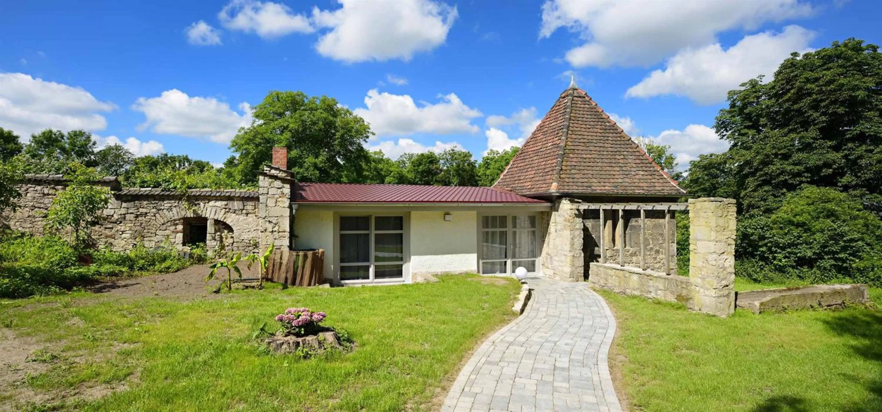 Garden in Hotel und Restaurant Rittergut Kreipitzsch