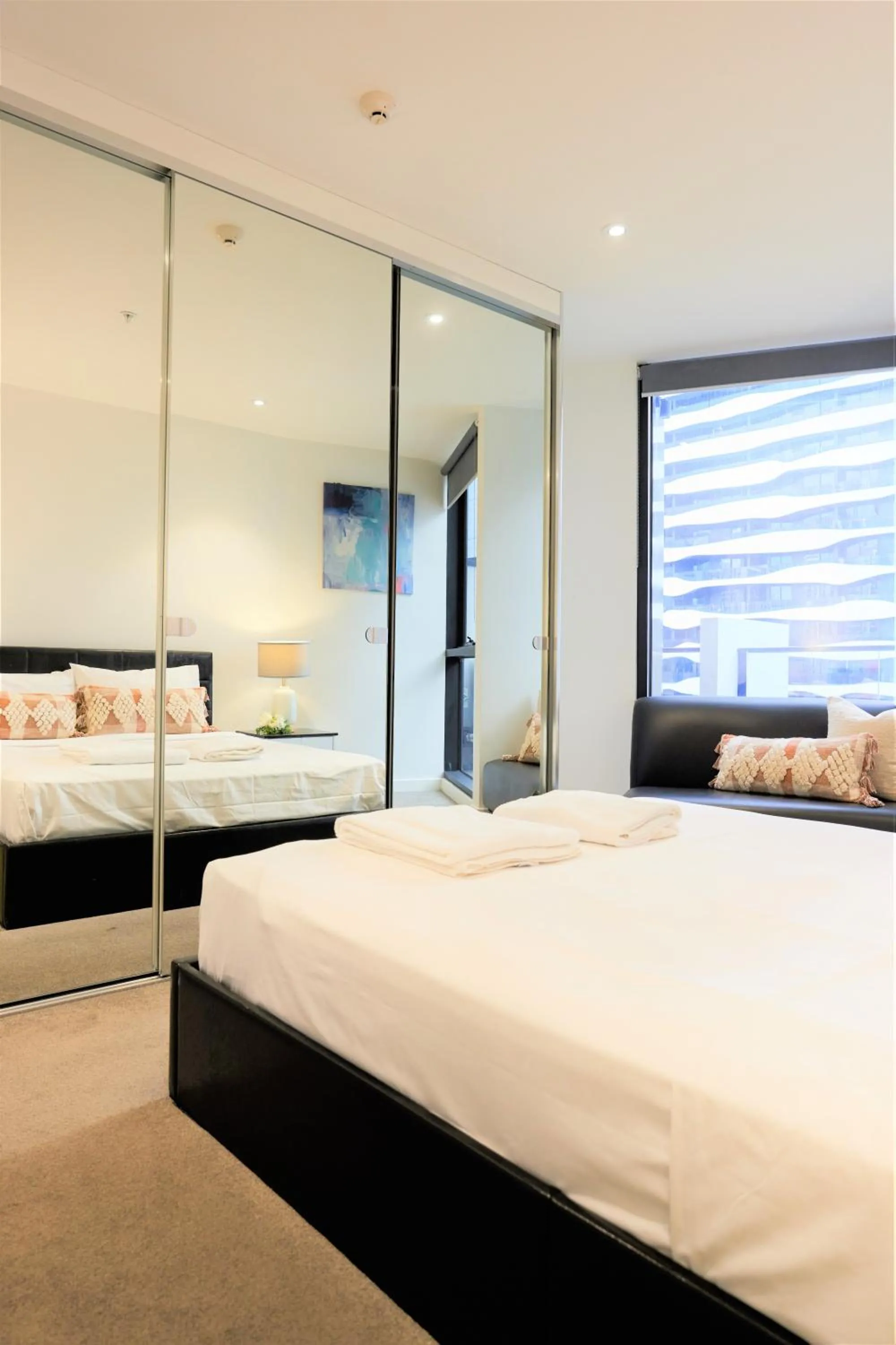 Bedroom, Bed in Arrow on Swanston