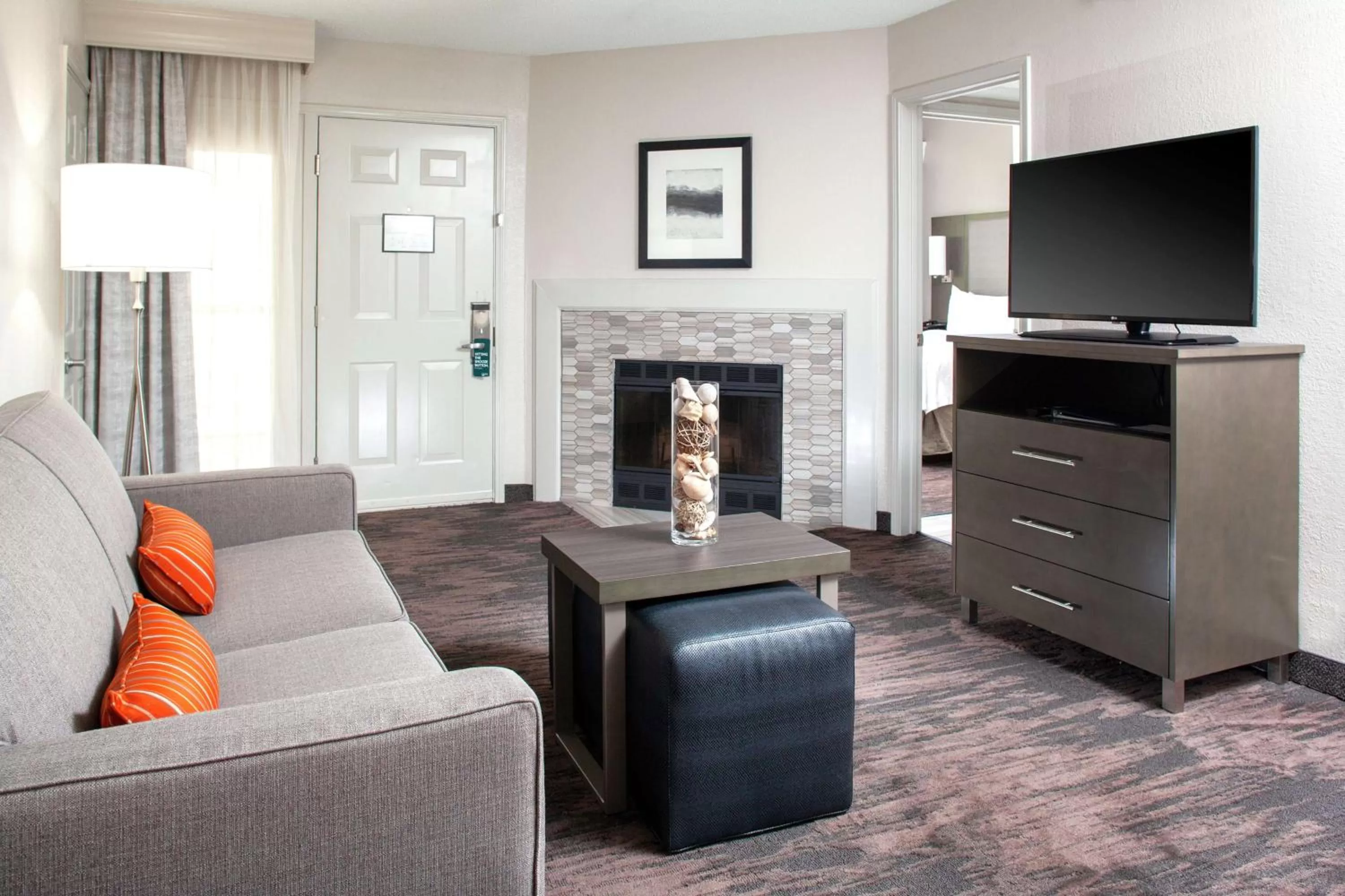 Living room in Homewood Suites by Hilton Dallas-Irving-Las Colinas