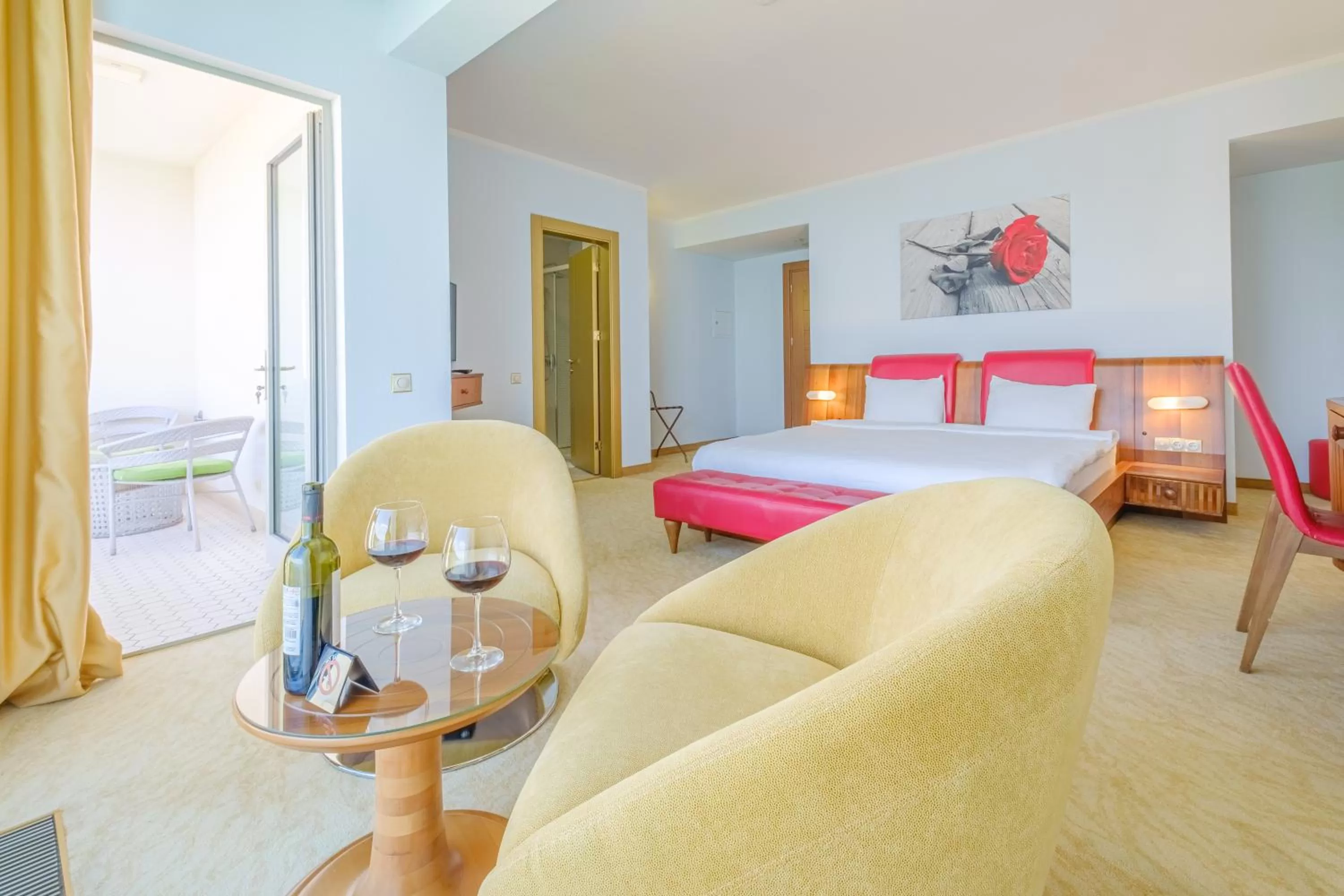 Bed in Castello Mare All Inclusive Resort