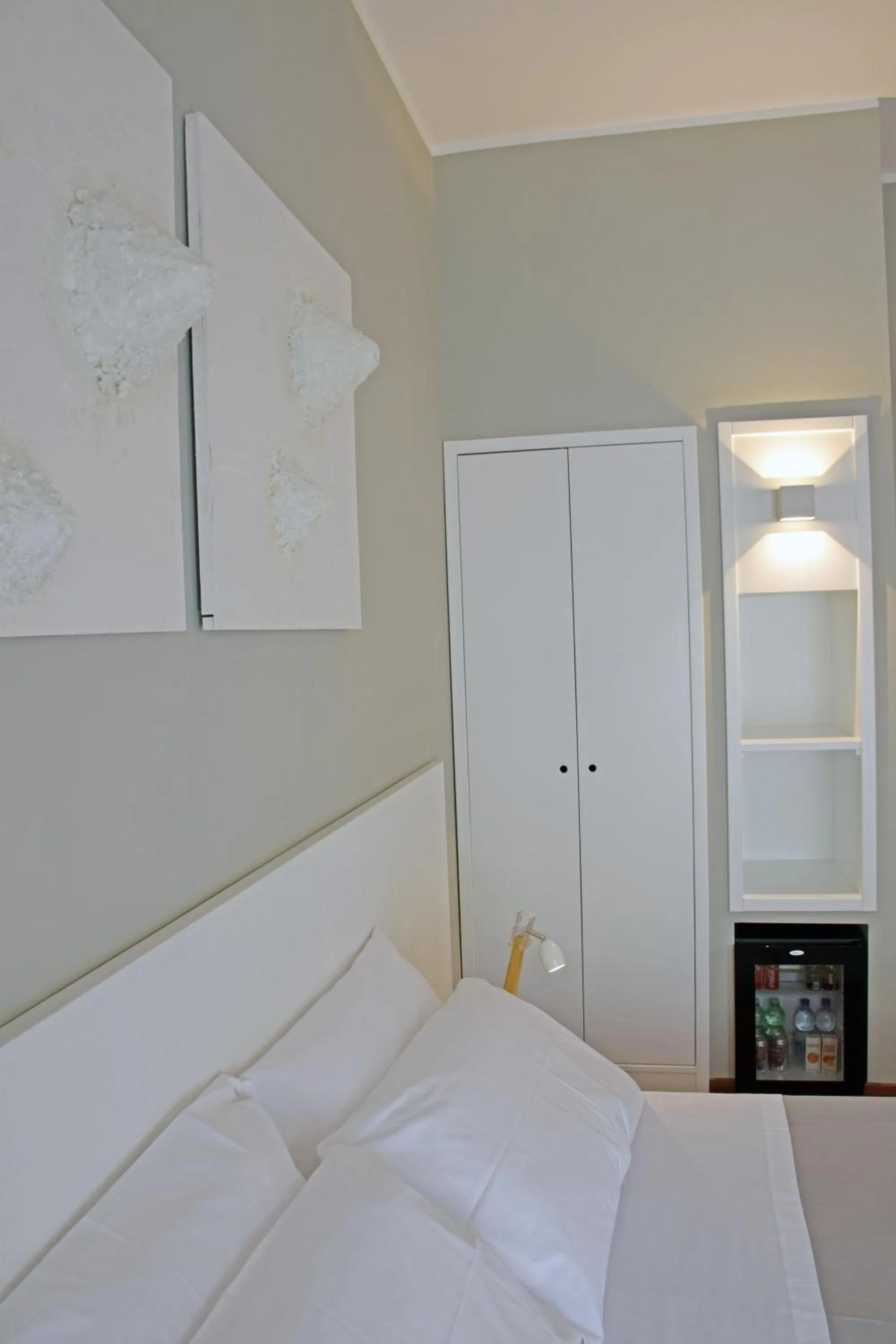 Decorative detail, Bed in Bio Hotel Palermo