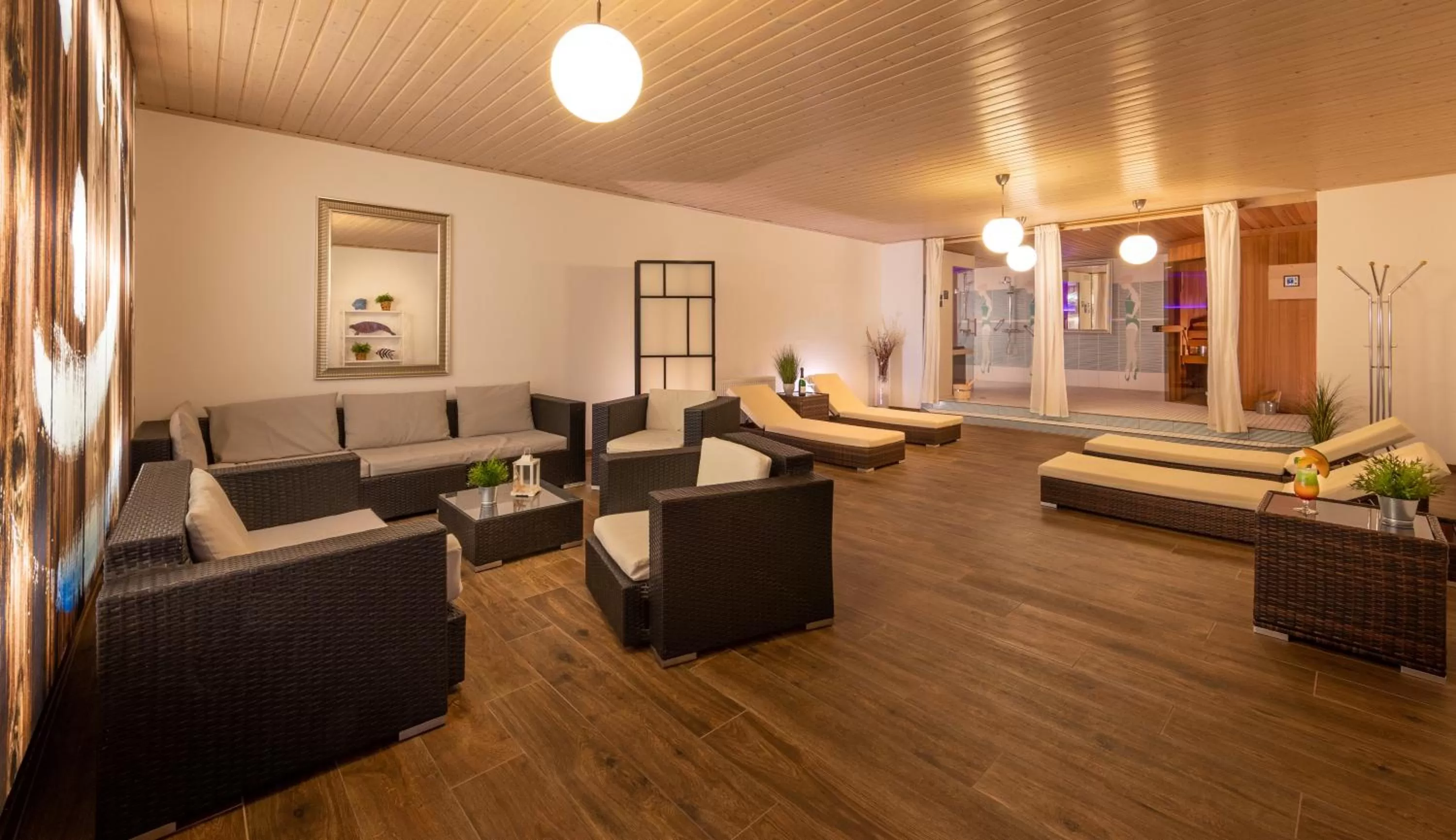 Sauna in Hotel Am Kurpark Späth