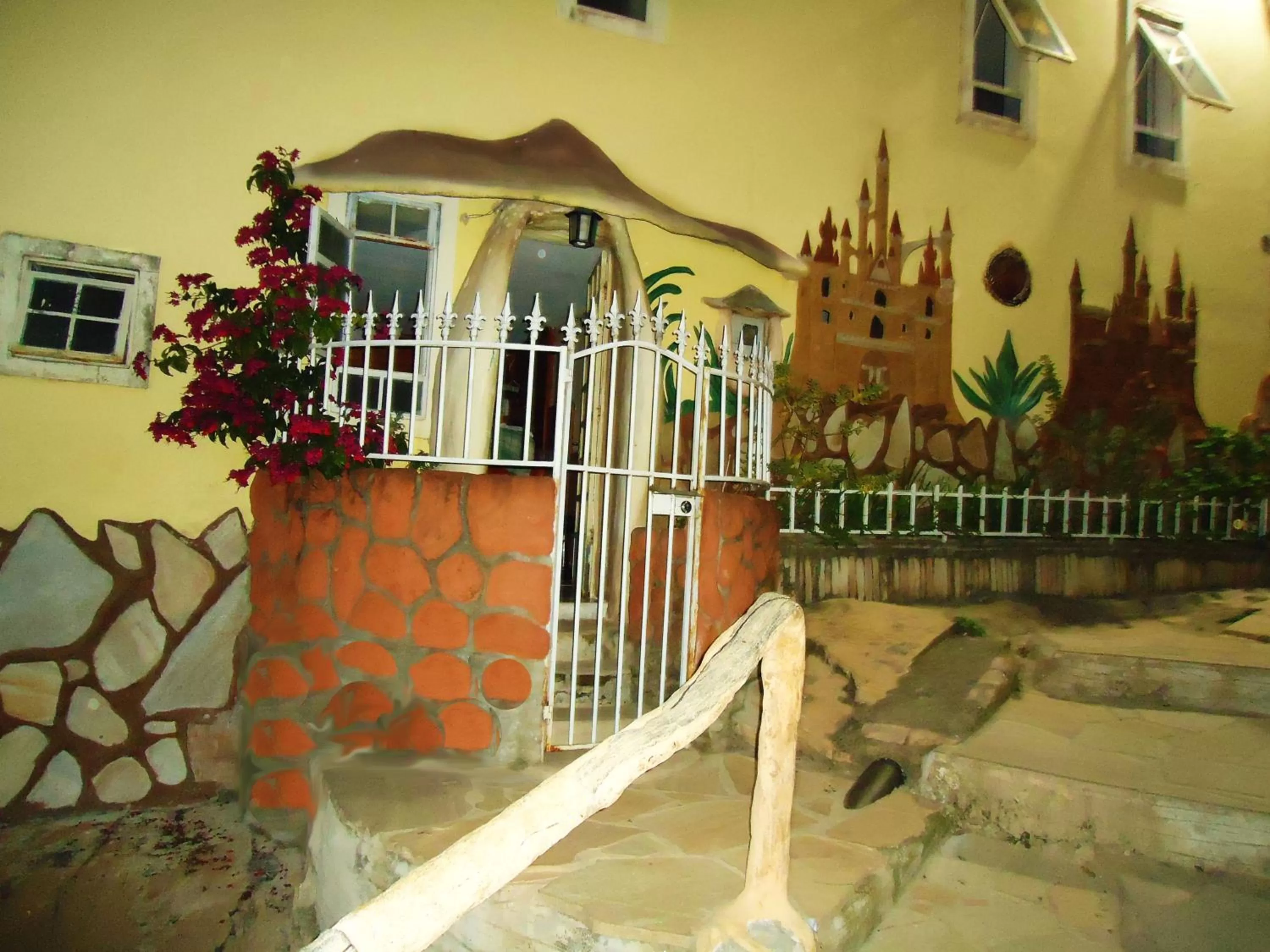 Night, Balcony/Terrace in Pousada Reino Encantado - São Thomé das Letras - Minas Gerais