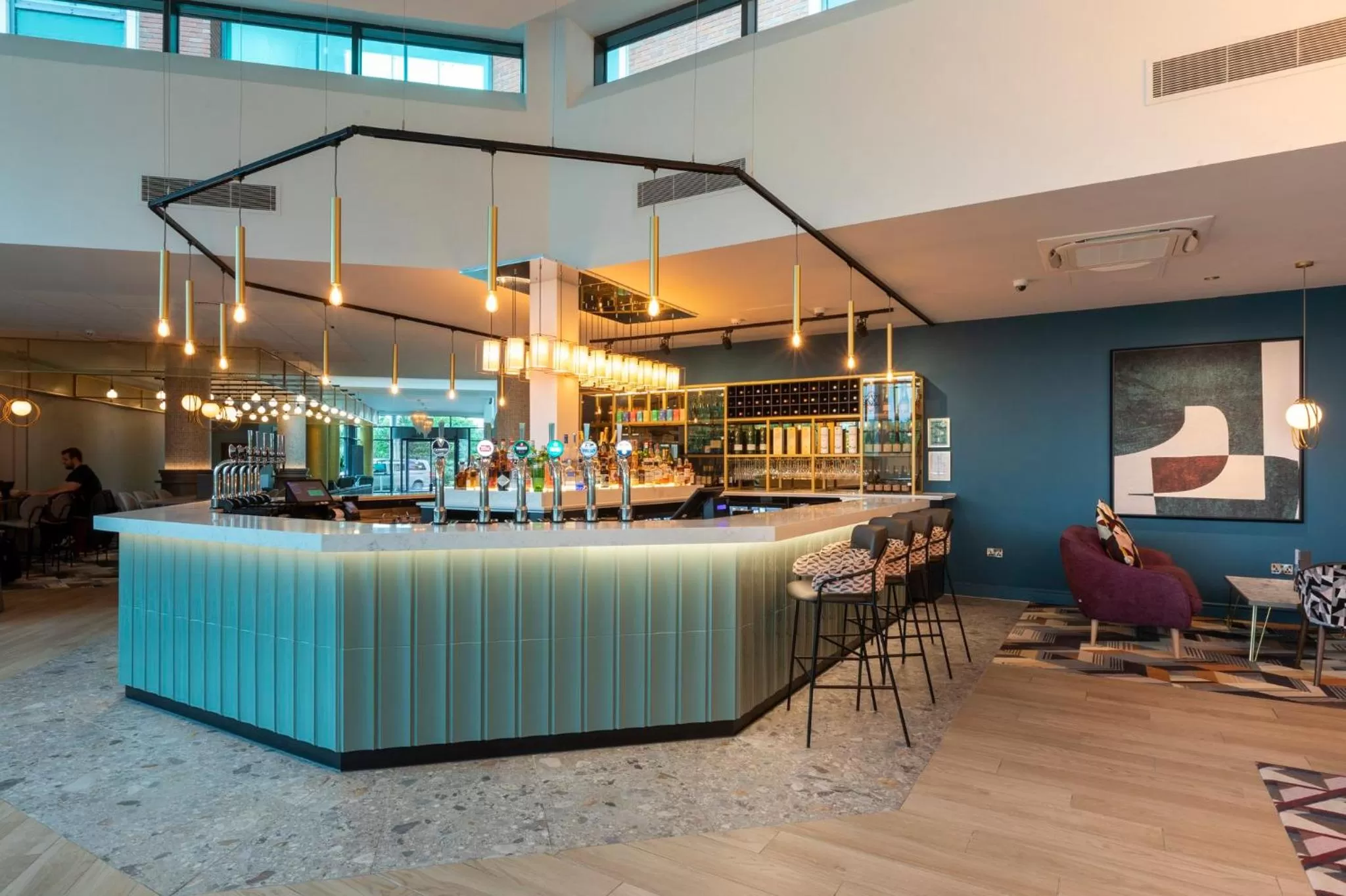 Lounge or bar in Crowne Plaza Birmingham NEC by IHG