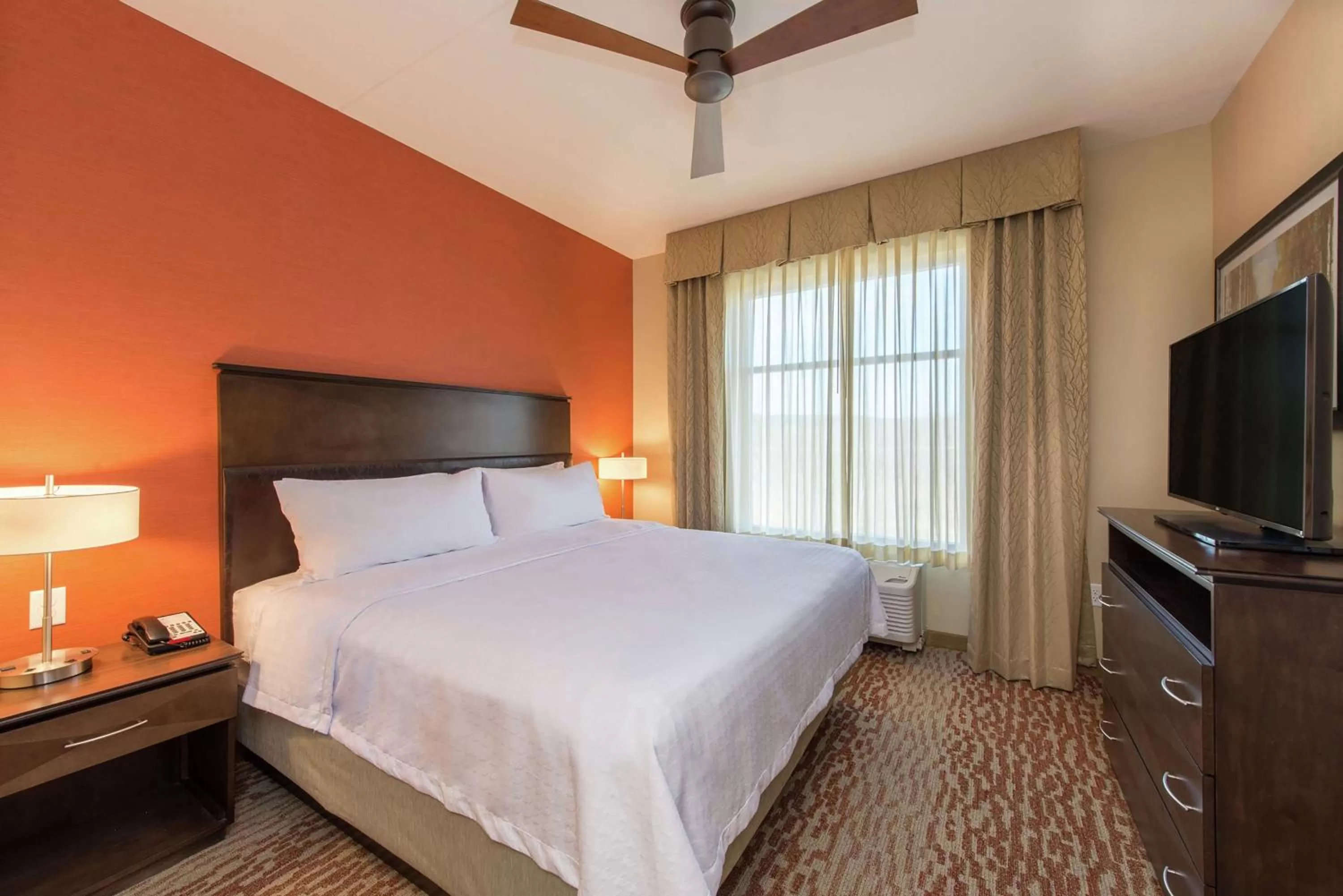 Bed in Homewood Suites by Hilton Boston Marlborough