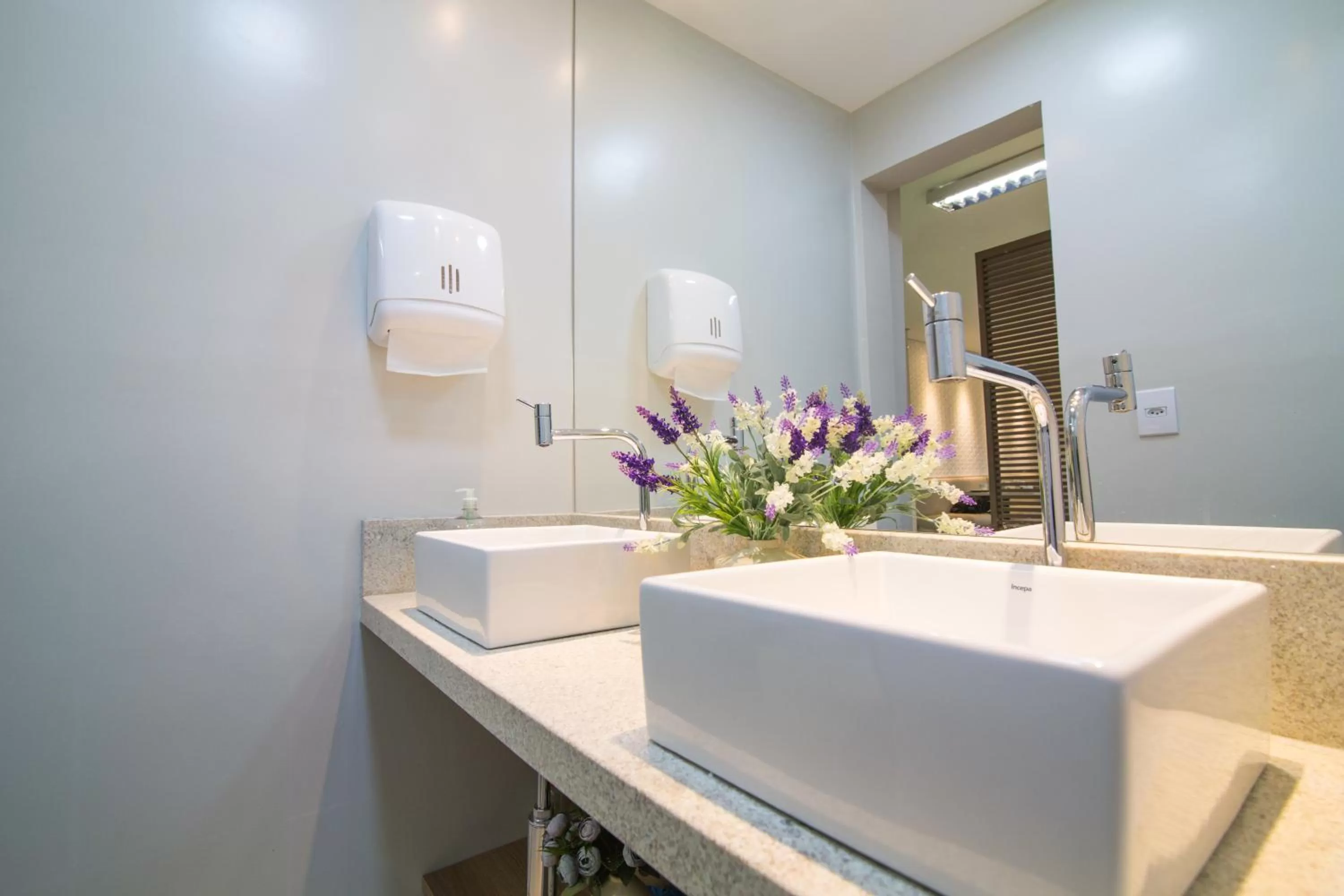 Bathroom in Hotel Trevo Cascavel