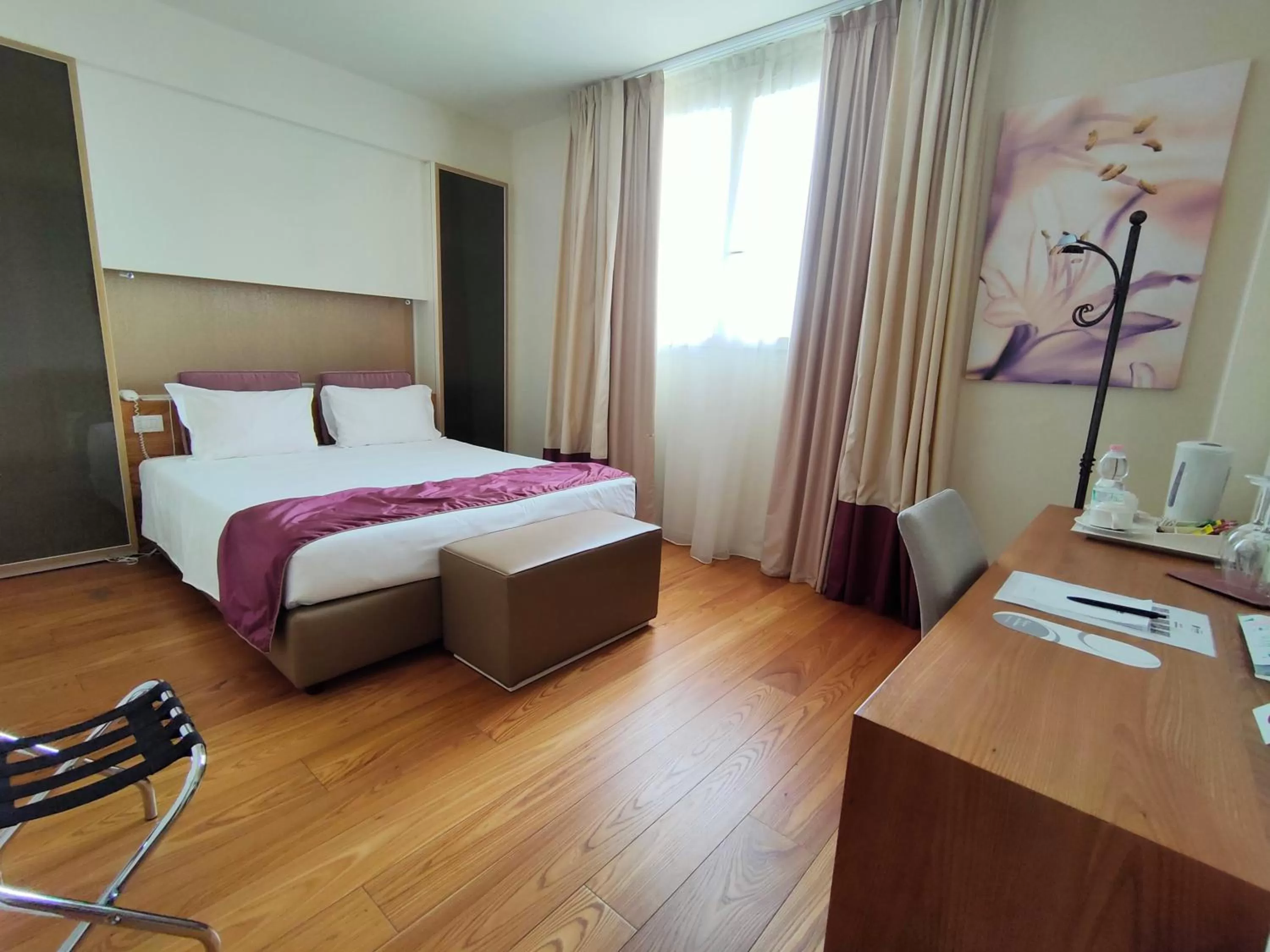 Bed in Villa del Poggio Prosecco Bike Hotel