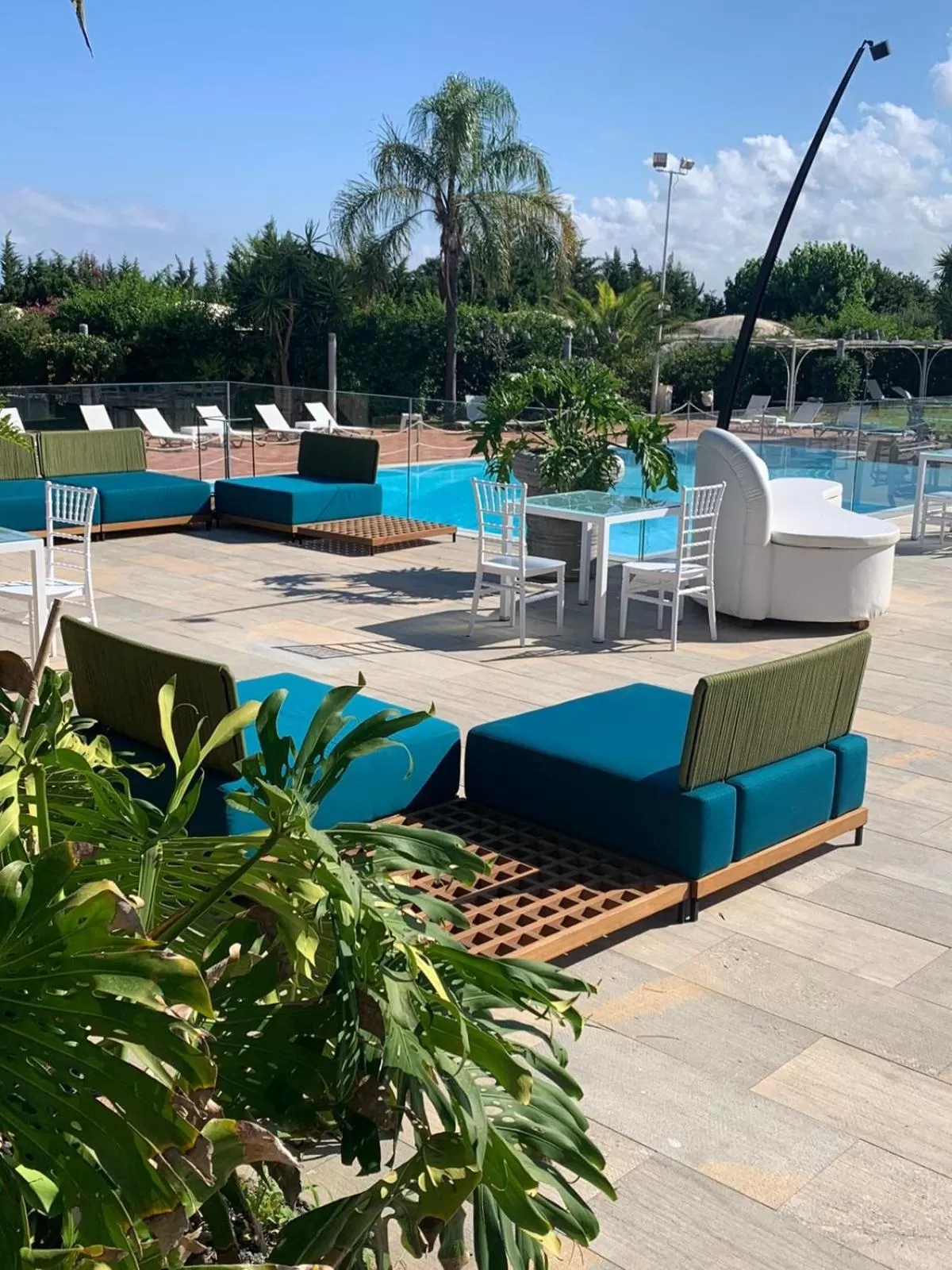 Pool view in Villa Favorita Hotel & Events