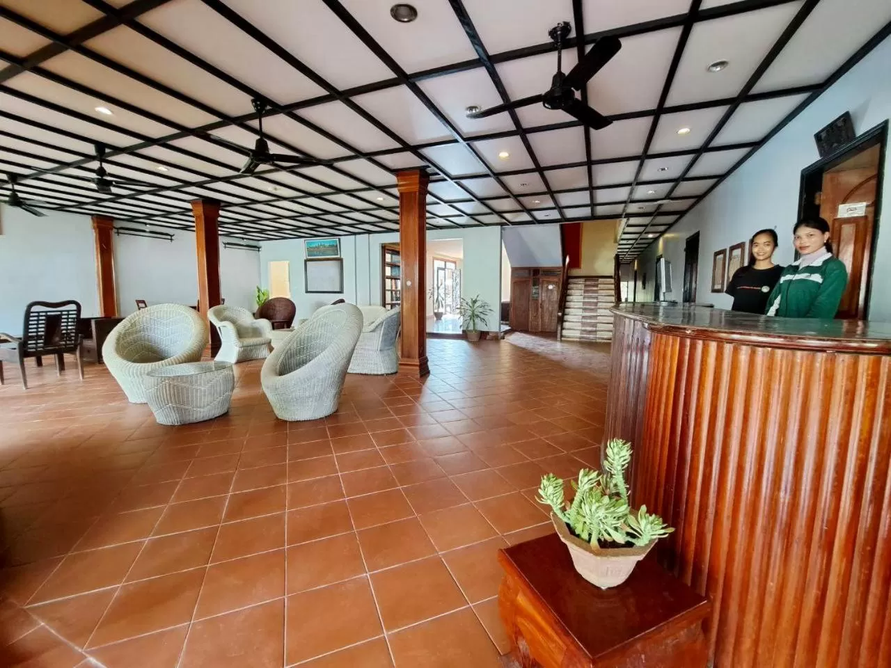 Lobby or reception in DEN HOTEL TOTONOU SIEM REAP