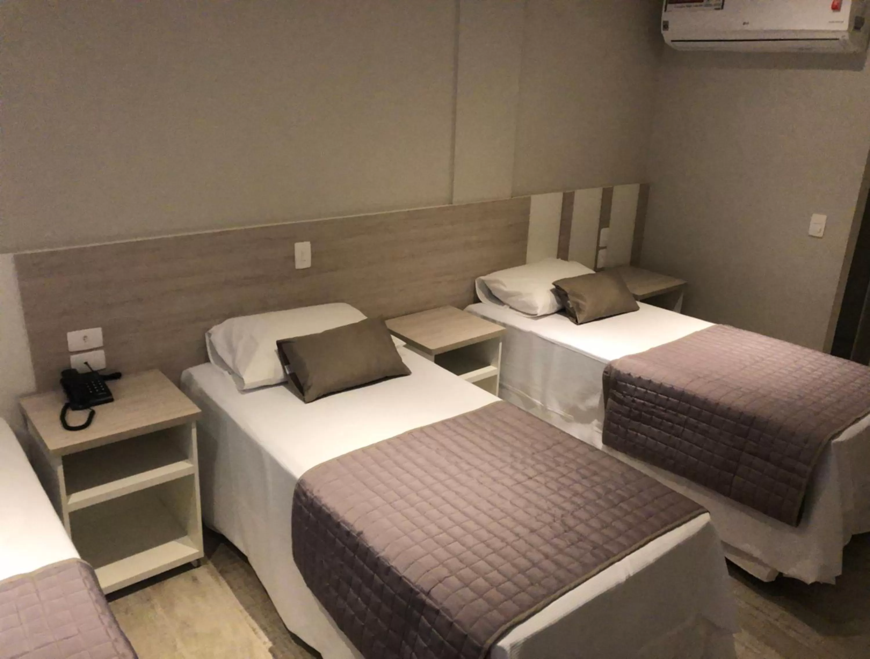 Bed in Jandira Premiêr Hotel