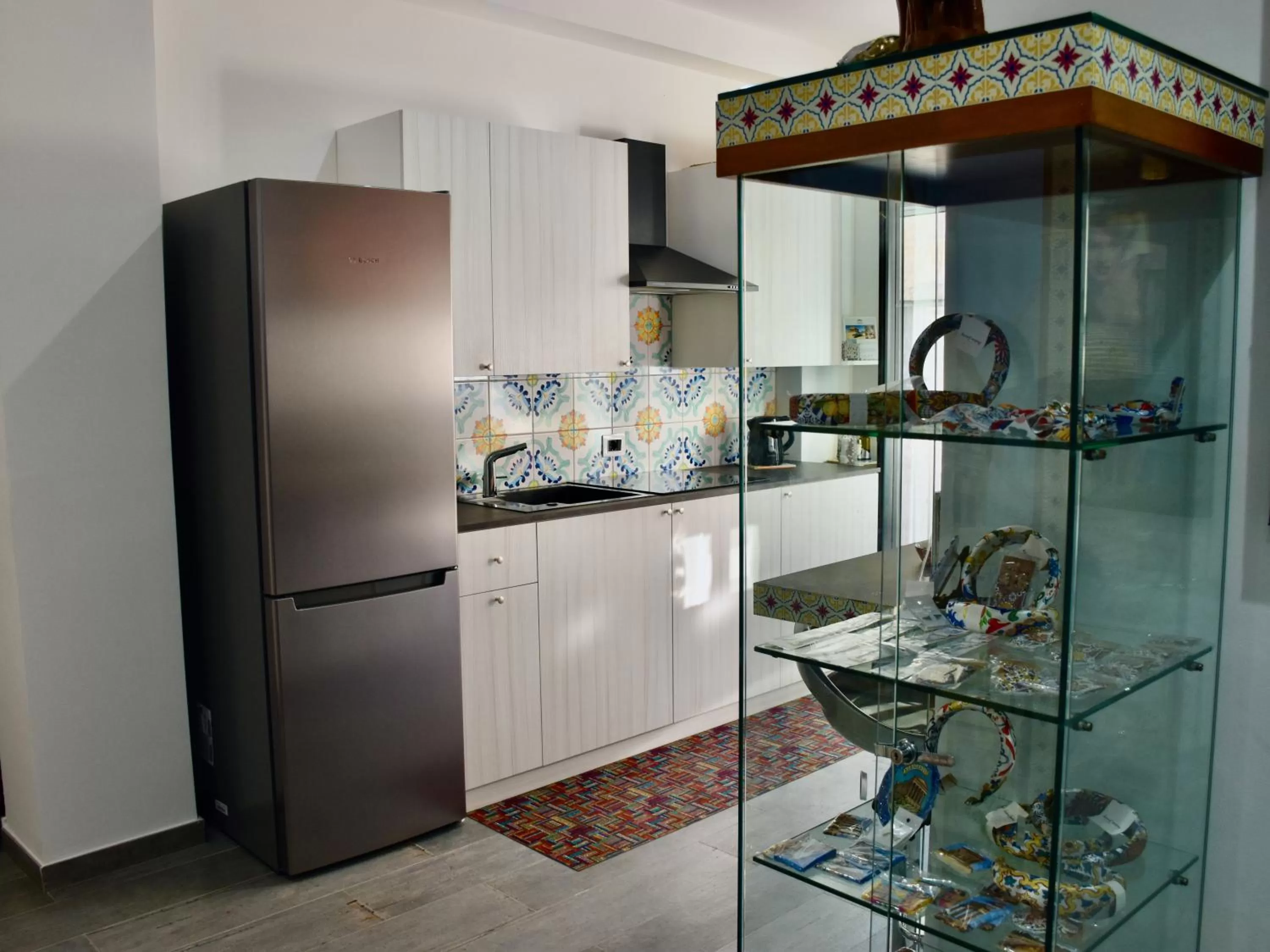 Kitchen or kitchenette in B&B Aurora