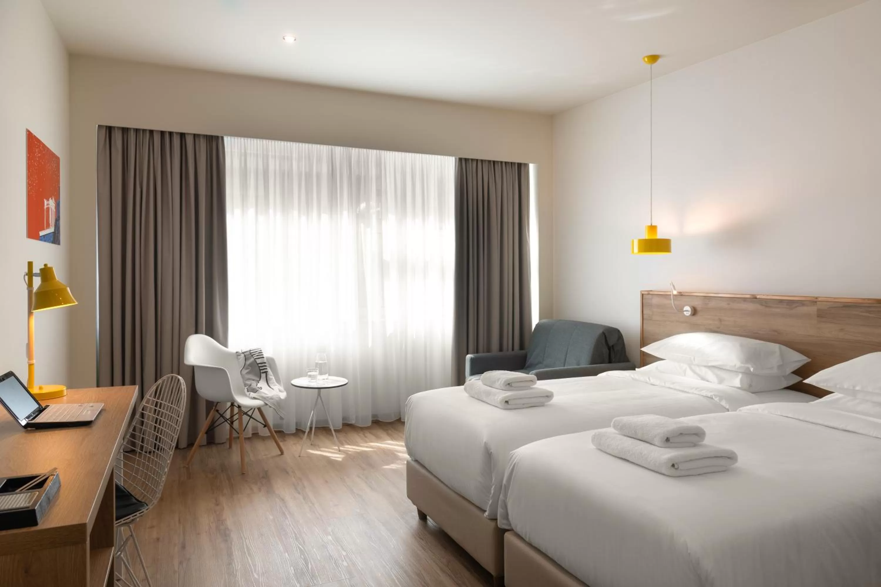 Bed in ibis Styles Athens Routes
