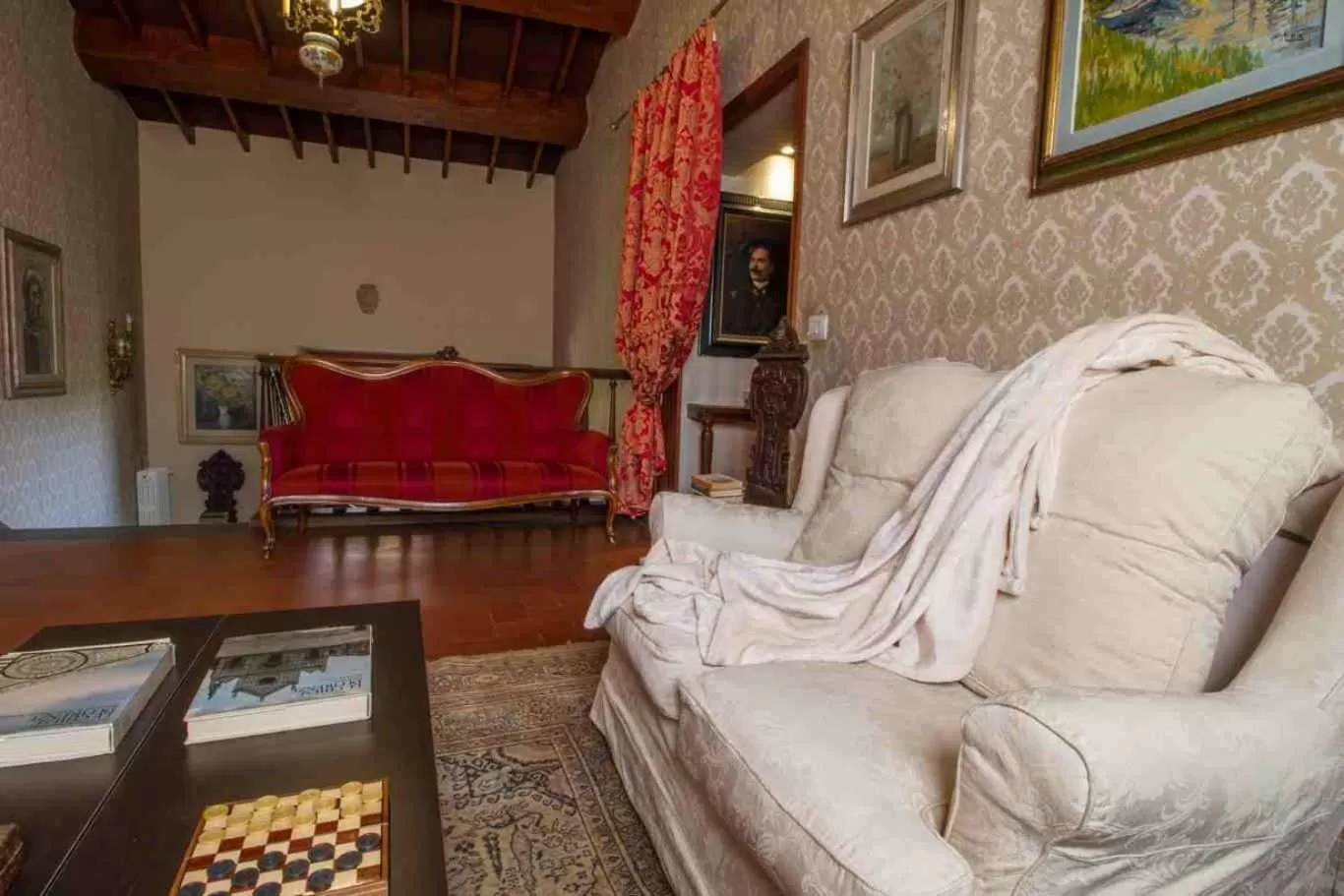 Communal lounge/ TV room in B&B PALAZZI