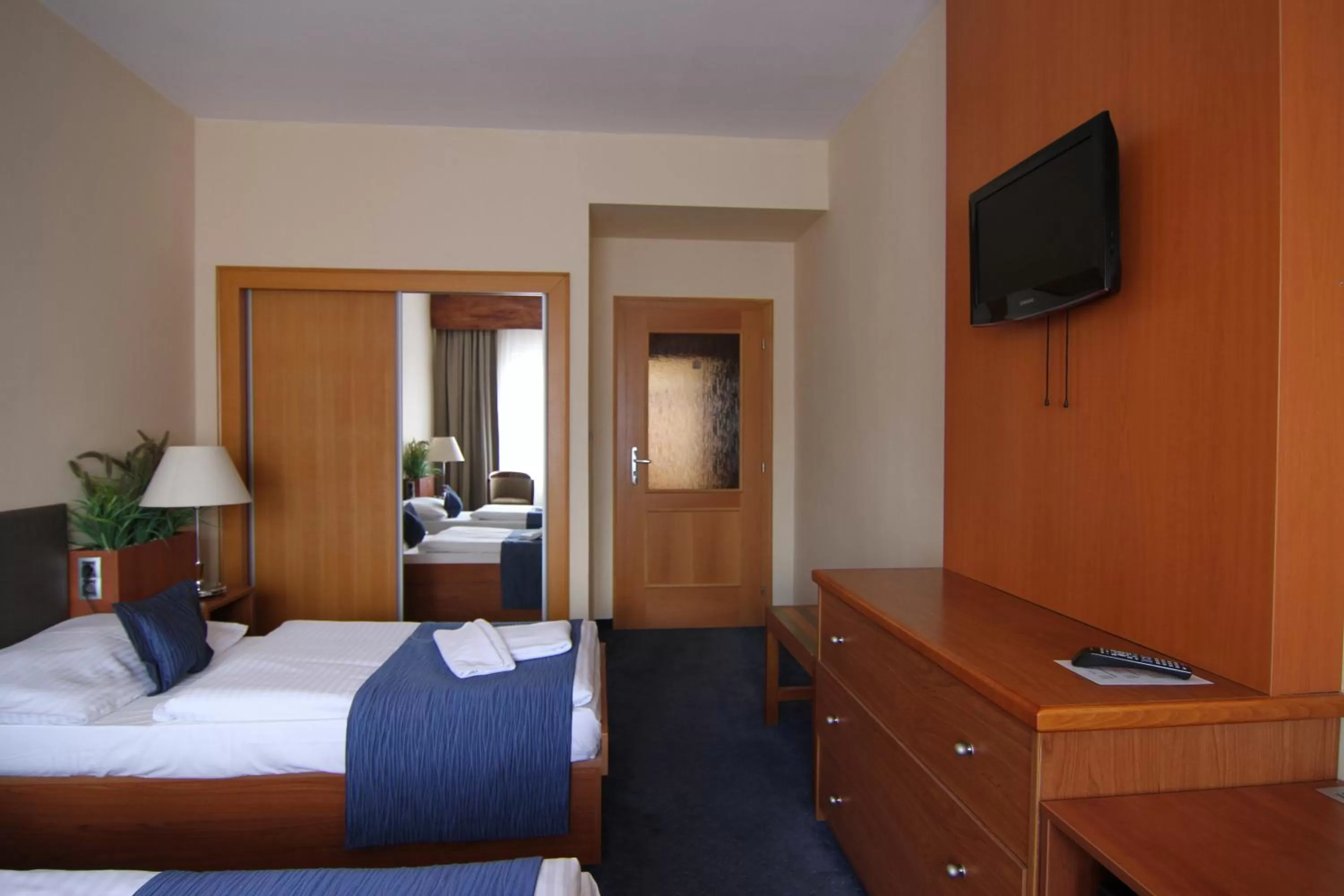 Photo of the whole room, Bed in Hotel Theresia