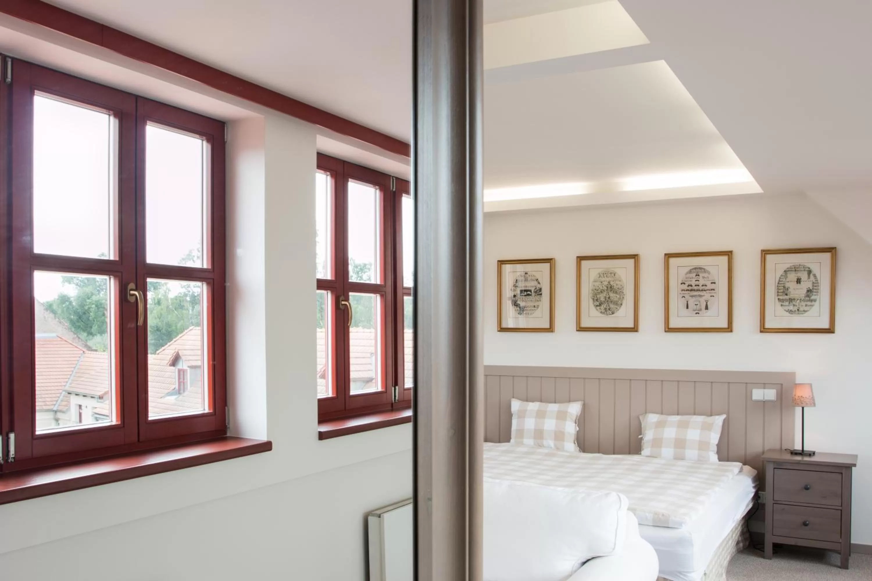 Bed in Hotel Dvur Hoffmeister