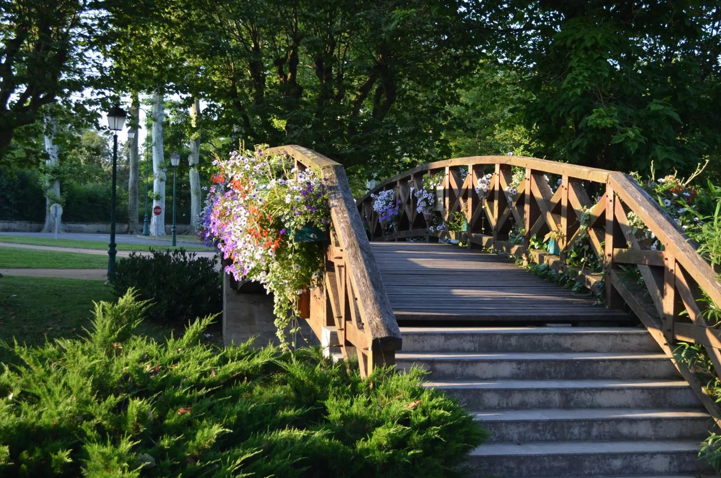 Garden in Les Saules Parc & Spa - Teritoria