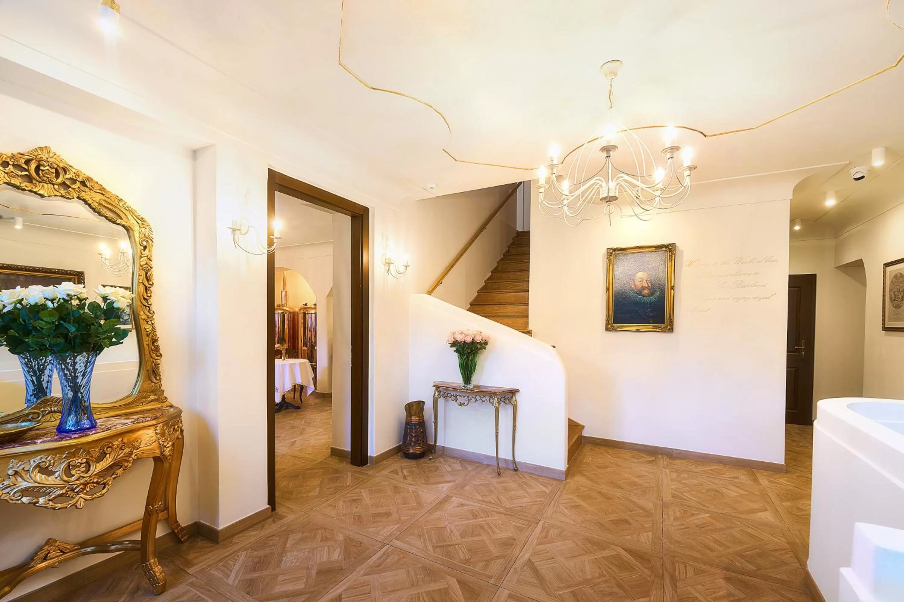 Lobby or reception, Lobby/Reception in Spa Beerland Chateaux – U Zlaté Hrušky / At Golden pear