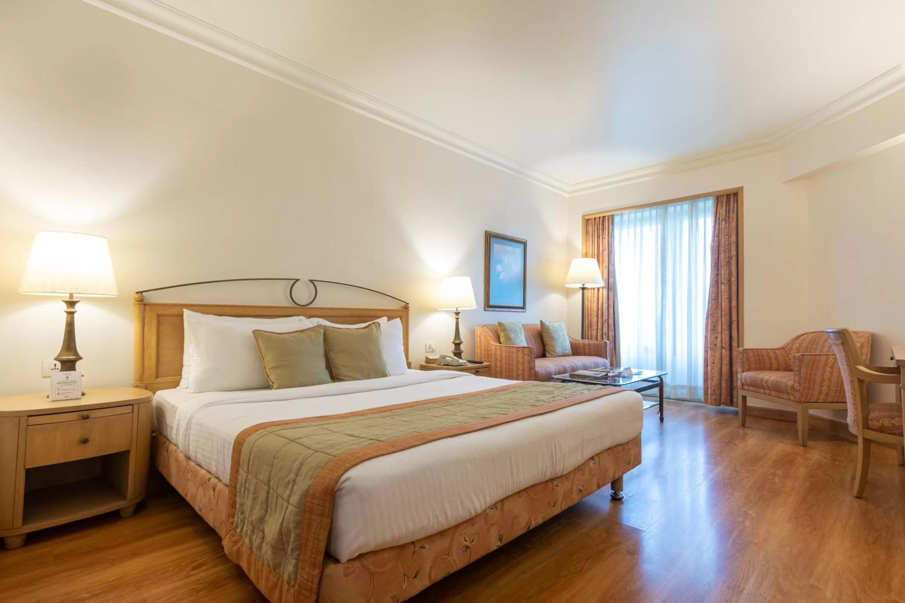 Bed in The Orchid Hotel Mumbai Vile Parle