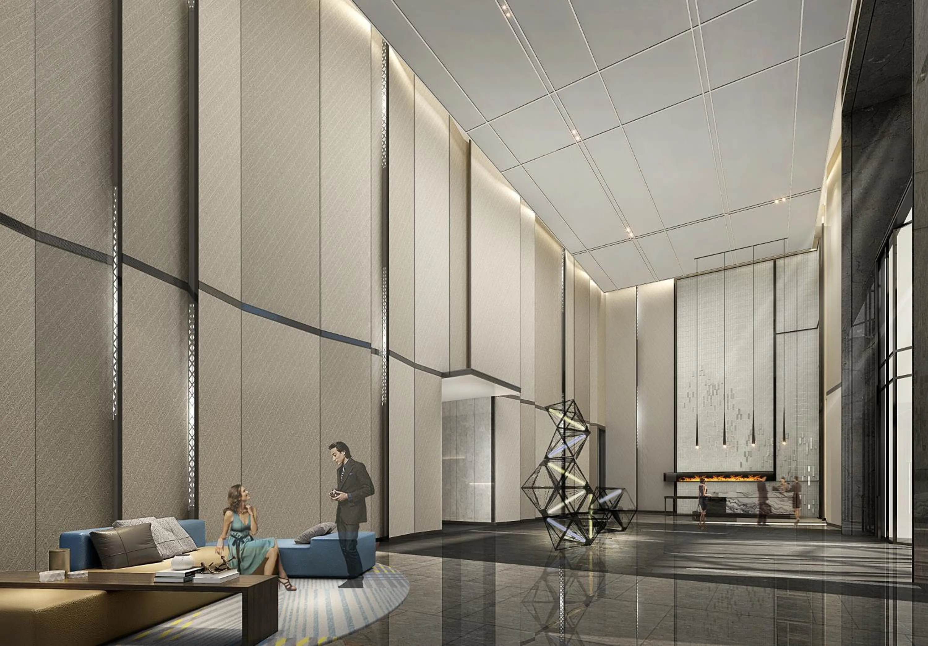 Lobby or reception in Crowne Plaza Hangzhou Science City by IHG