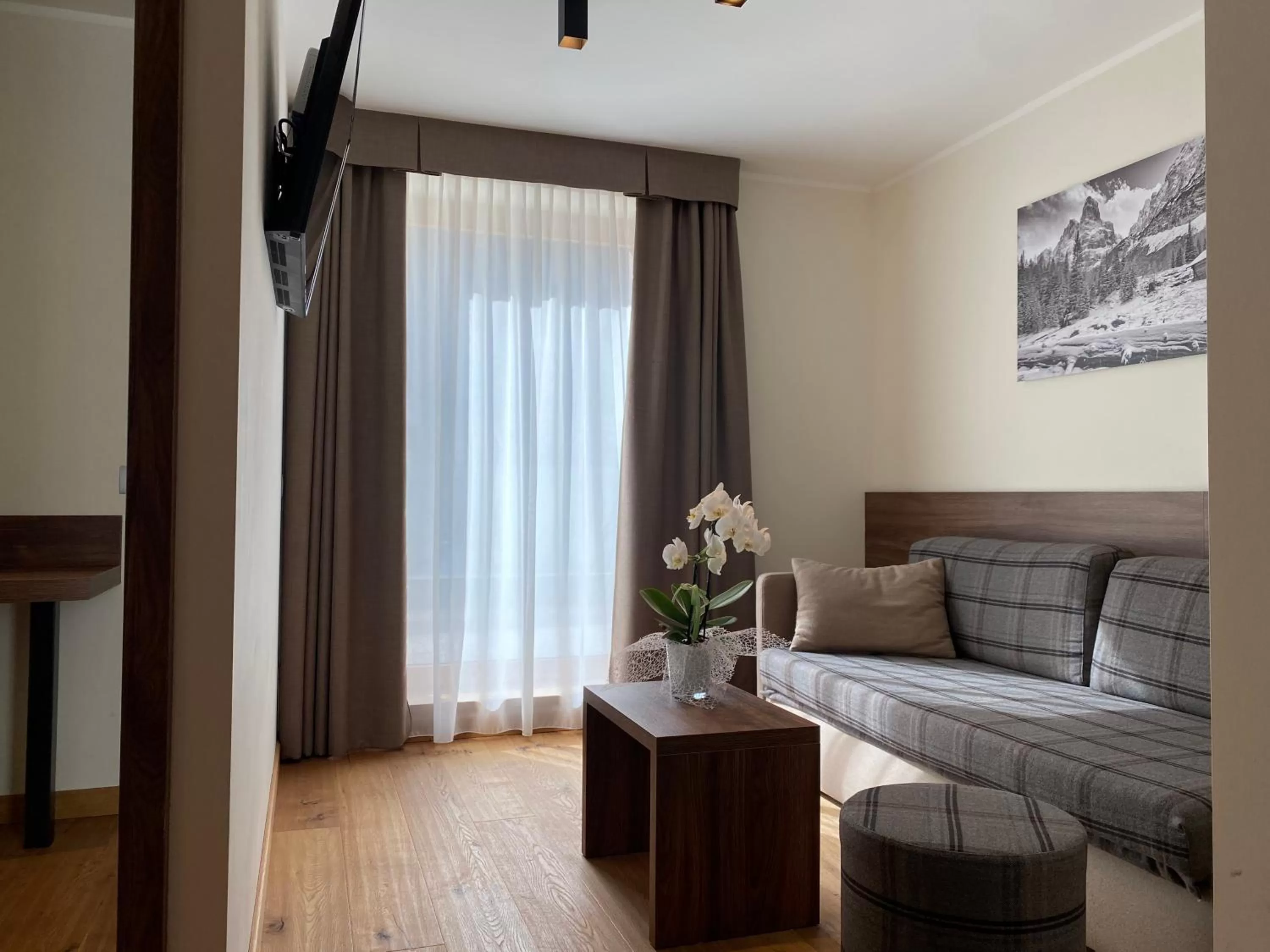 Living room in Dolomeet Boutique Hotel