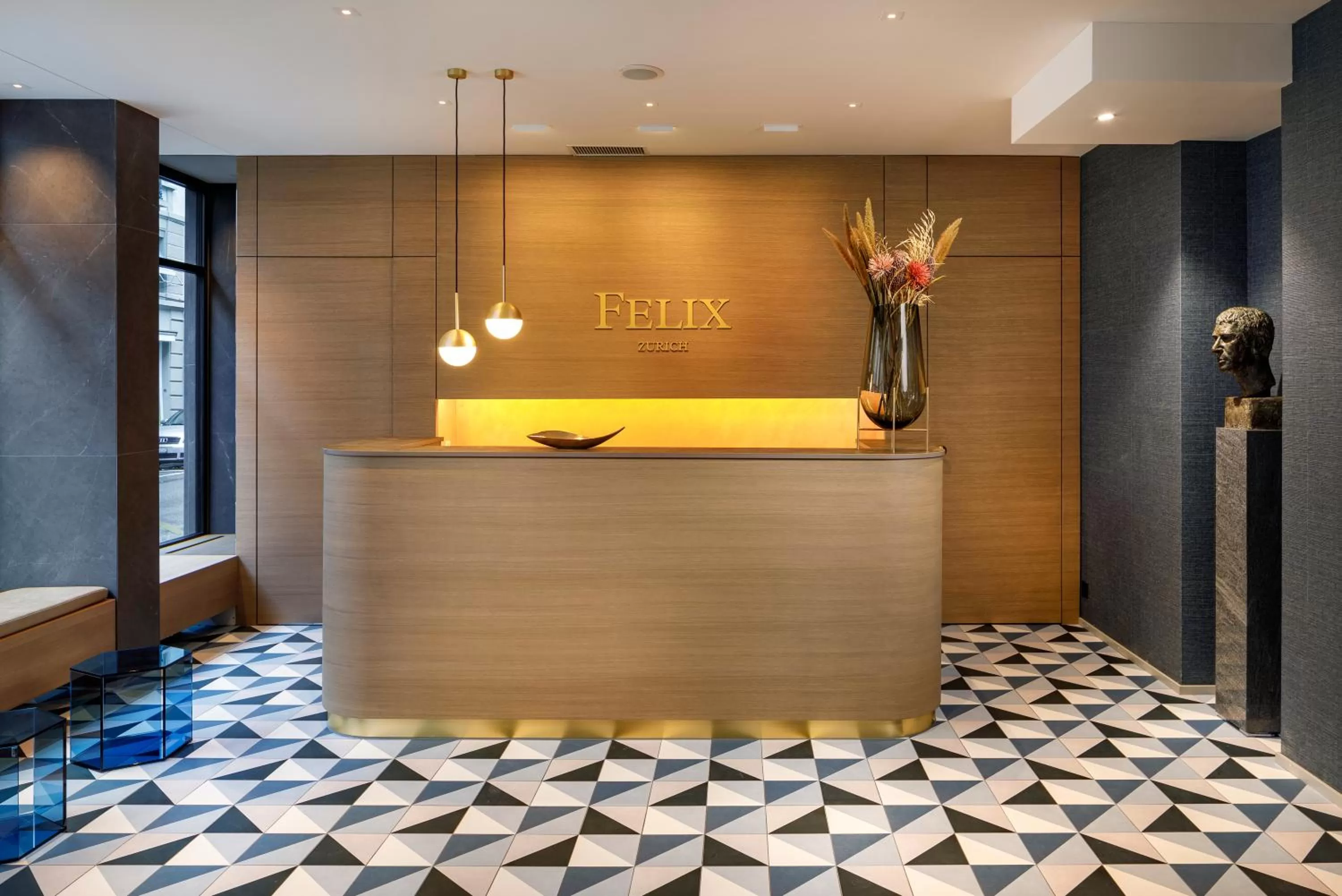Lobby or reception in Hotel Felix