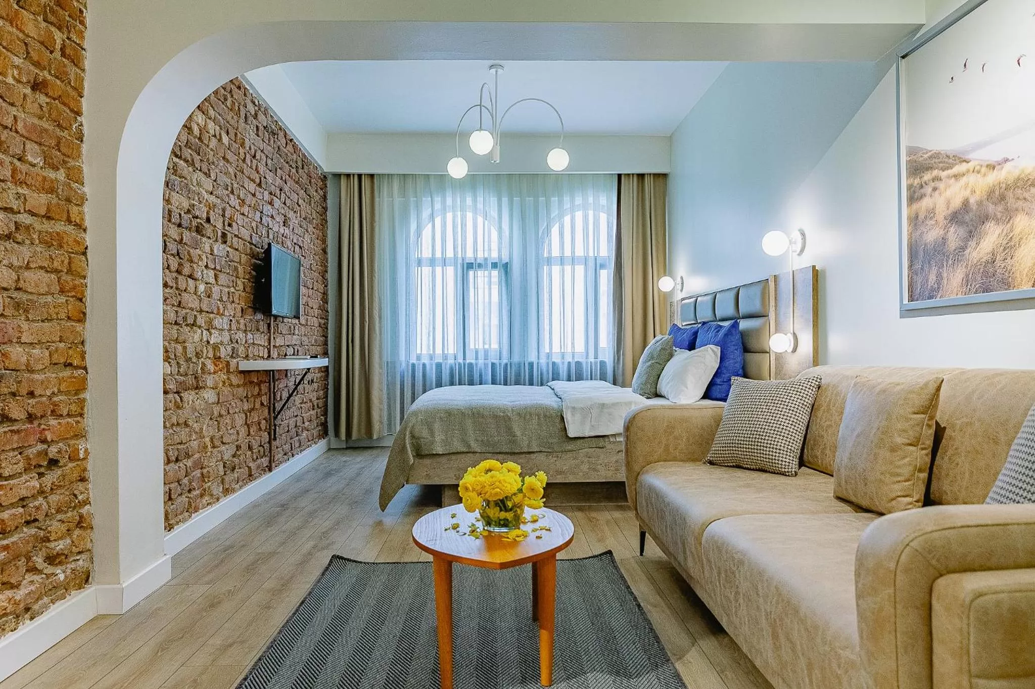 Living room in The Wilson Galata Hotel