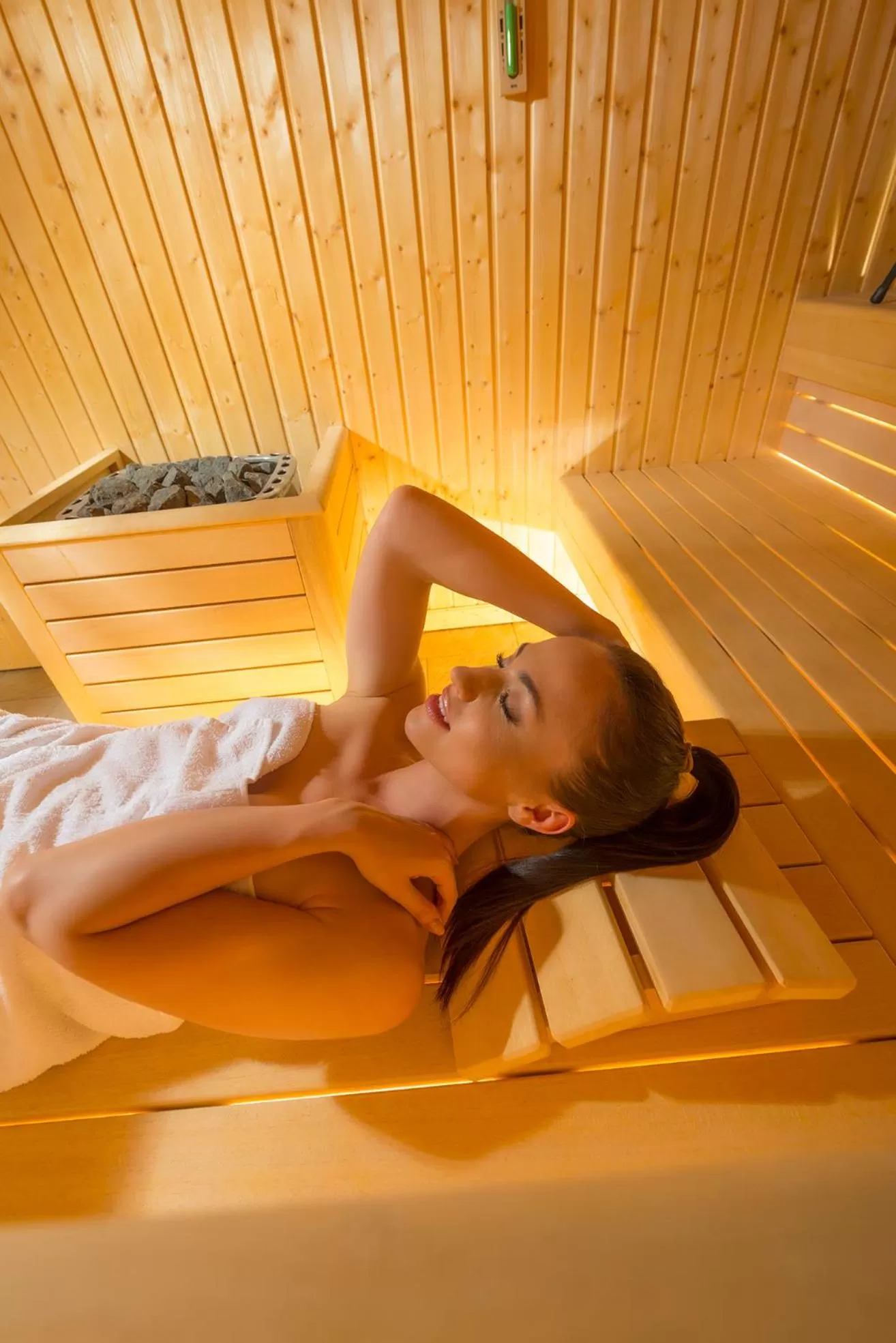Sauna in Hotel Mona Lisa Wellness & Spa