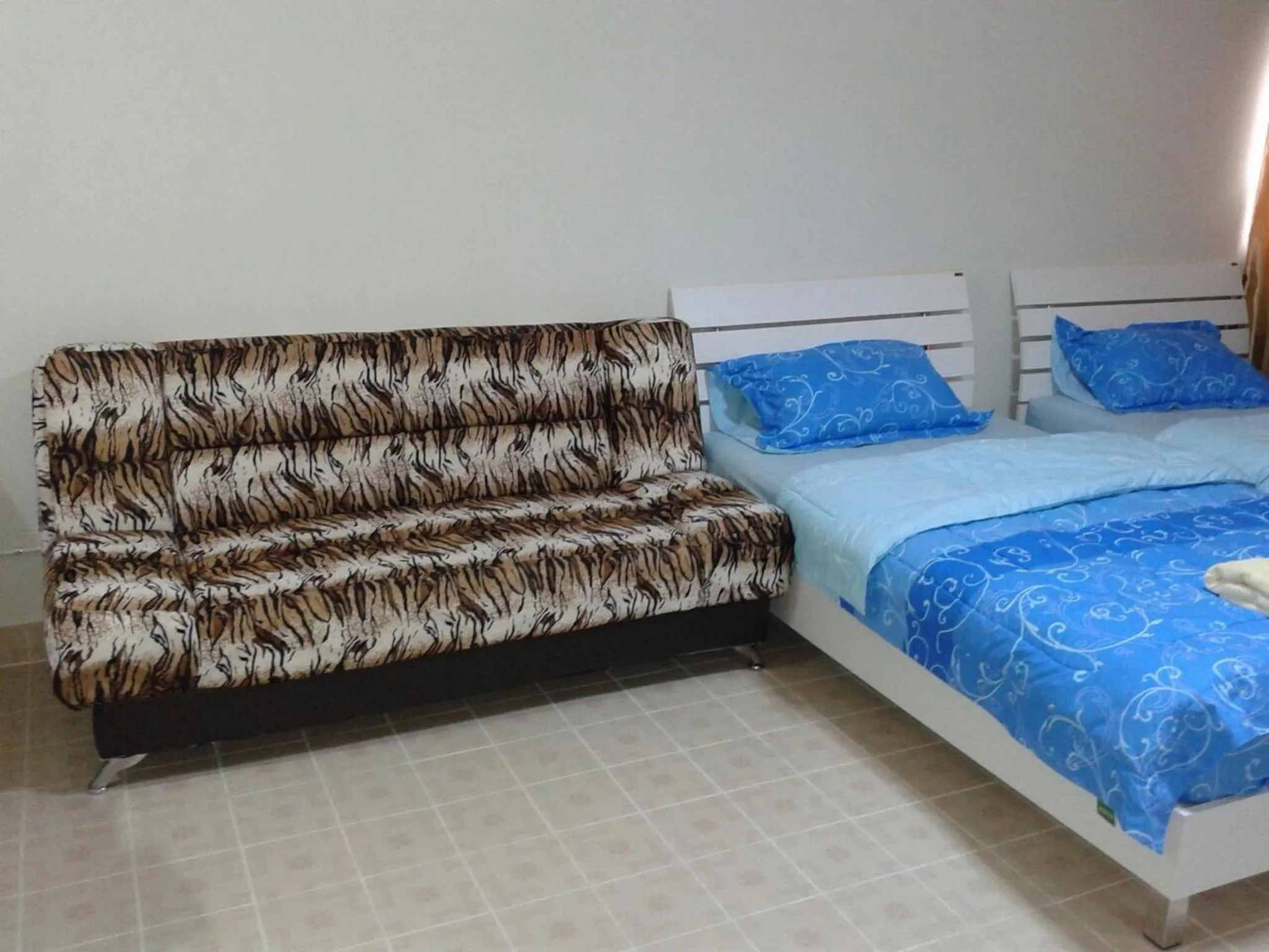 Bed in Smart Residence@Muengthongthani