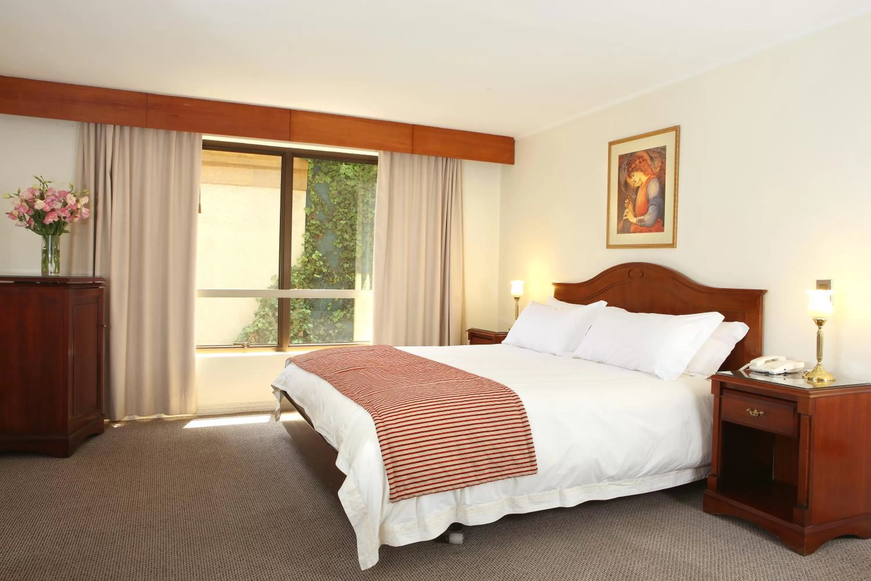 Bed in MR Hotel Providencia (ex Hotel Neruda)