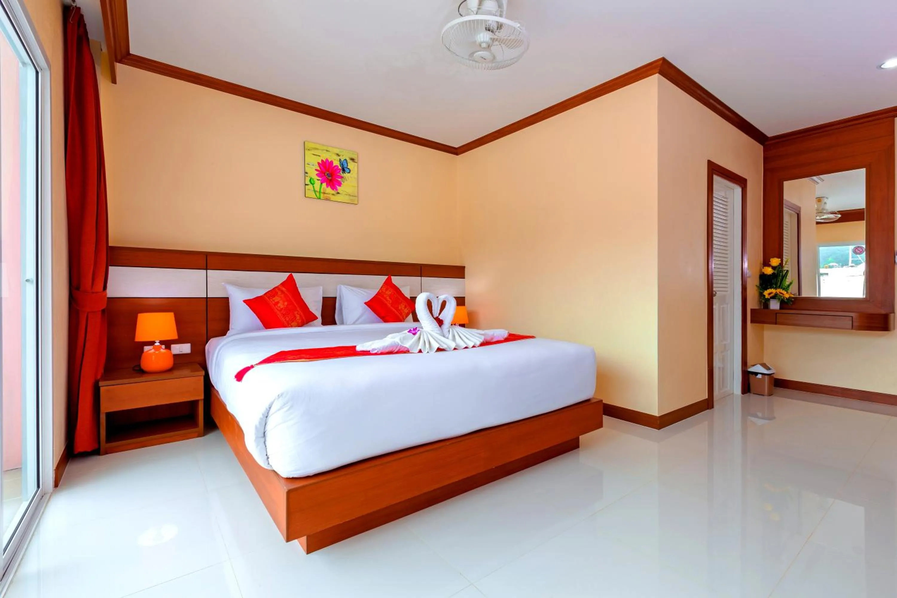 Bed in Phusita Hotel - SHA Certified